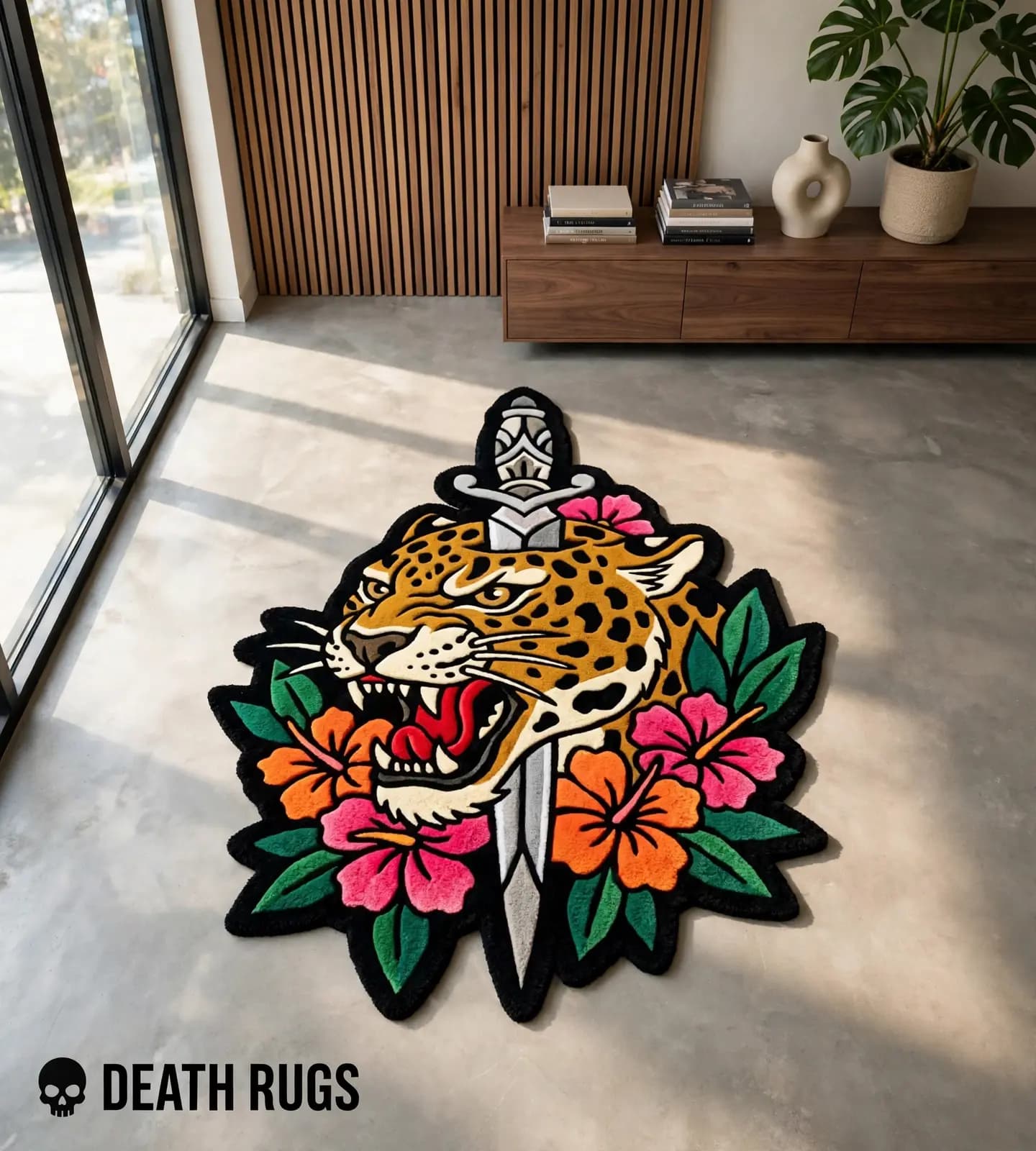 Jaguar and Dagger Rugs thumbnail 5