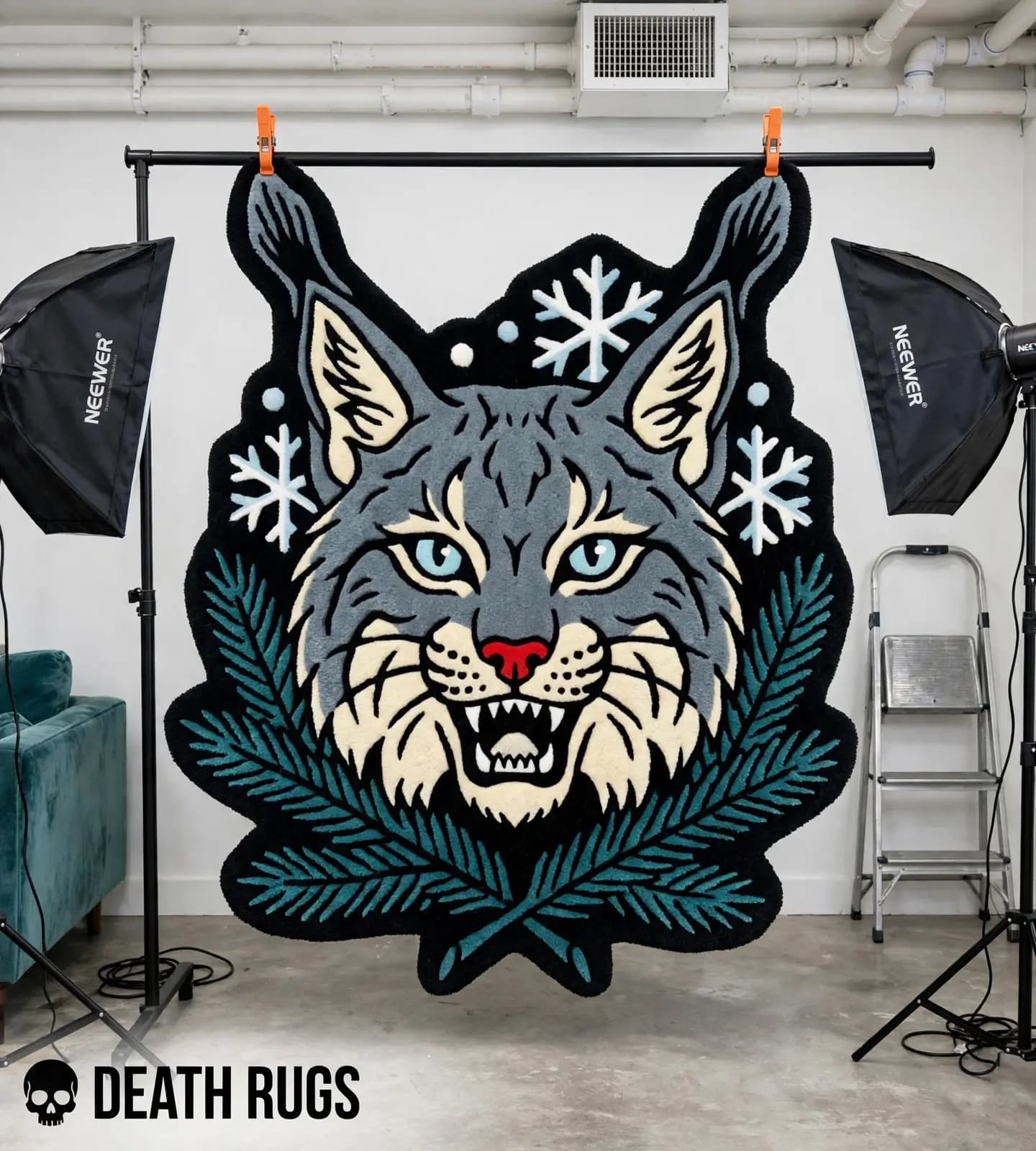 Winter Frost Lynx Rugs alternate