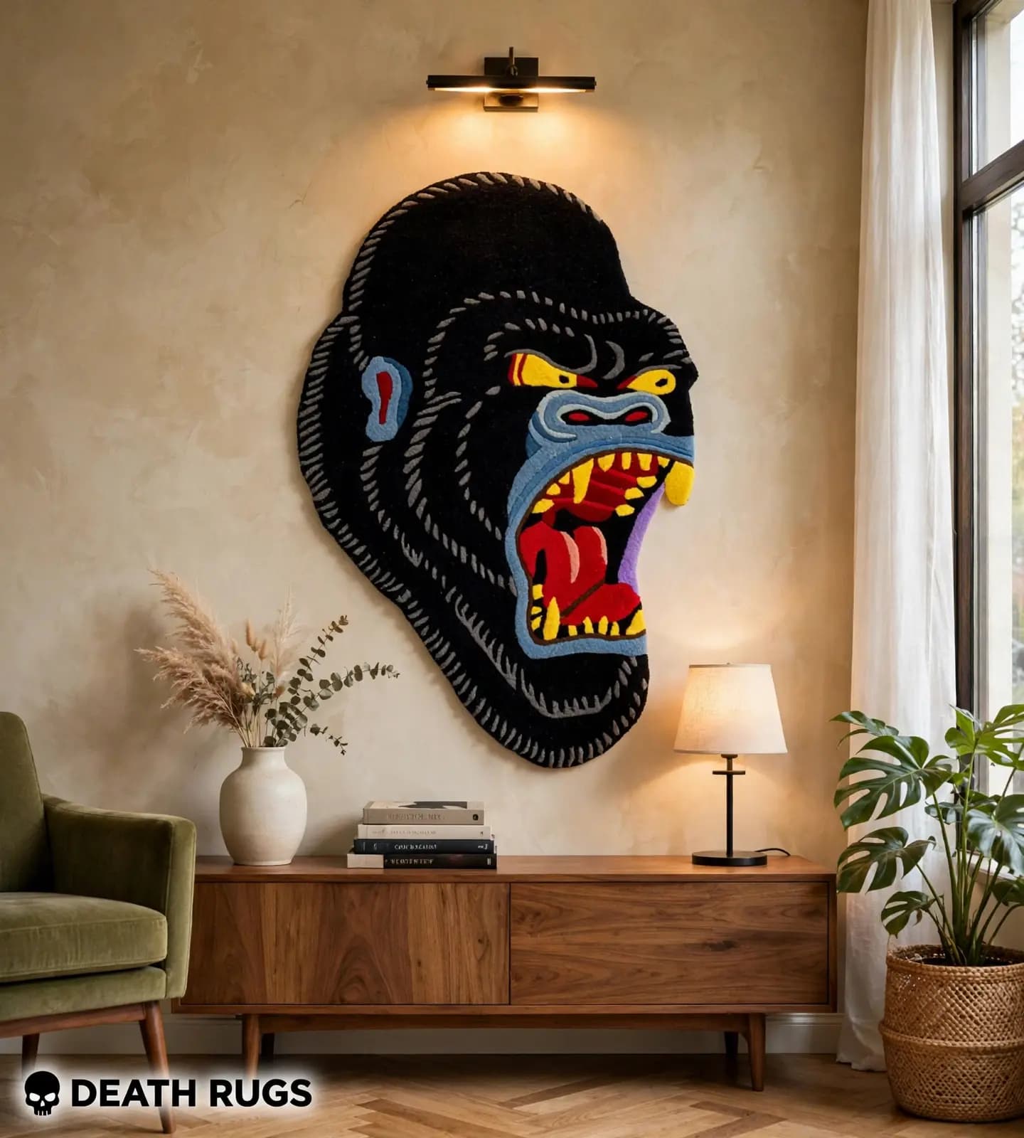 Roaring Gorilla Rugs thumbnail 3