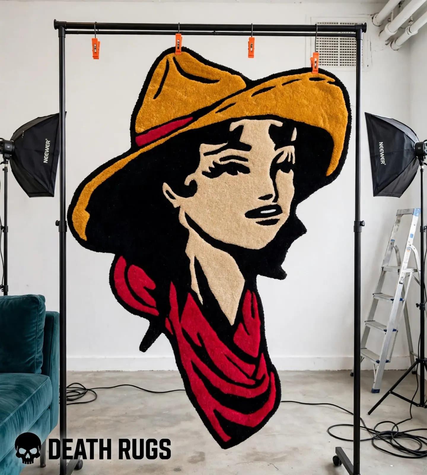 Cowgirl Bandana Rugs thumbnail 7