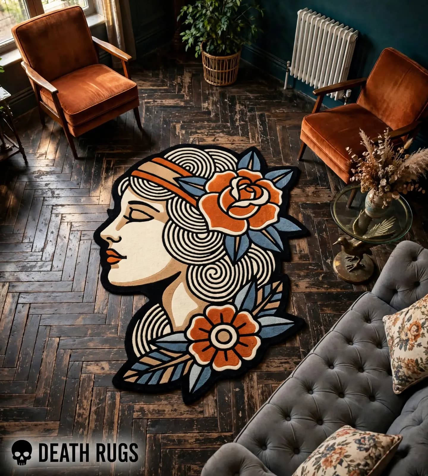 Serene Rose Maiden Rugs thumbnail 7