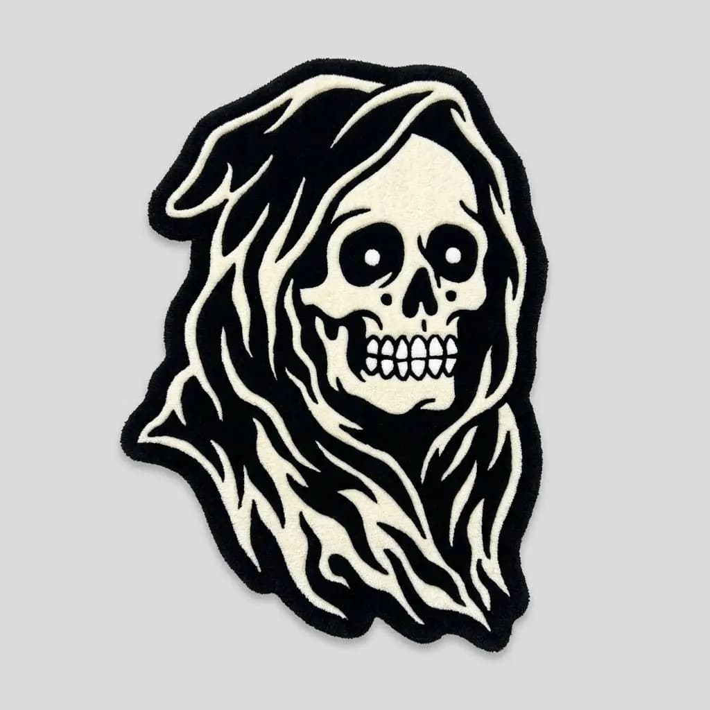 Grim Reaper Shroud Rugs alternate