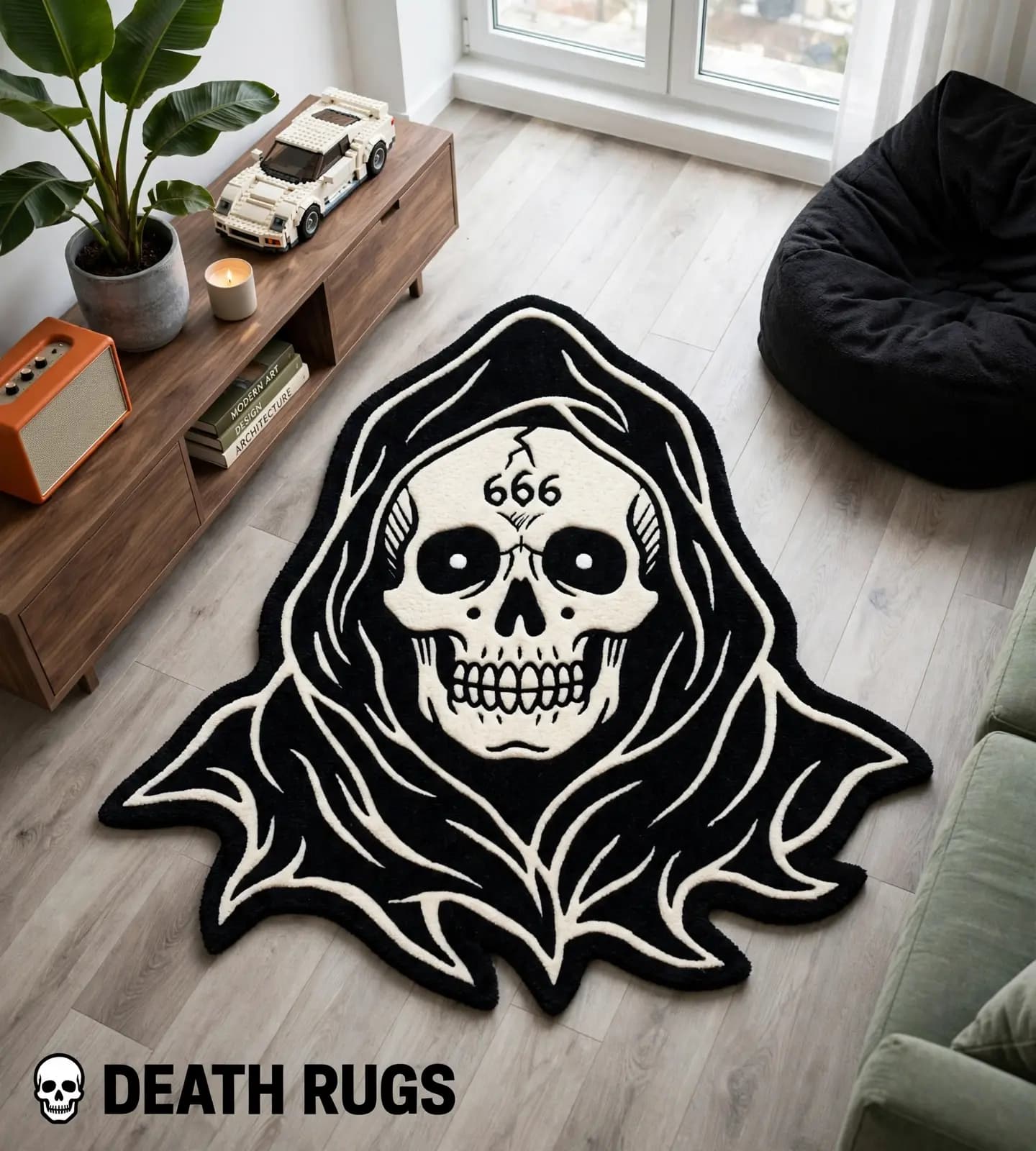 666 Cursed Reaper Rugs alternate