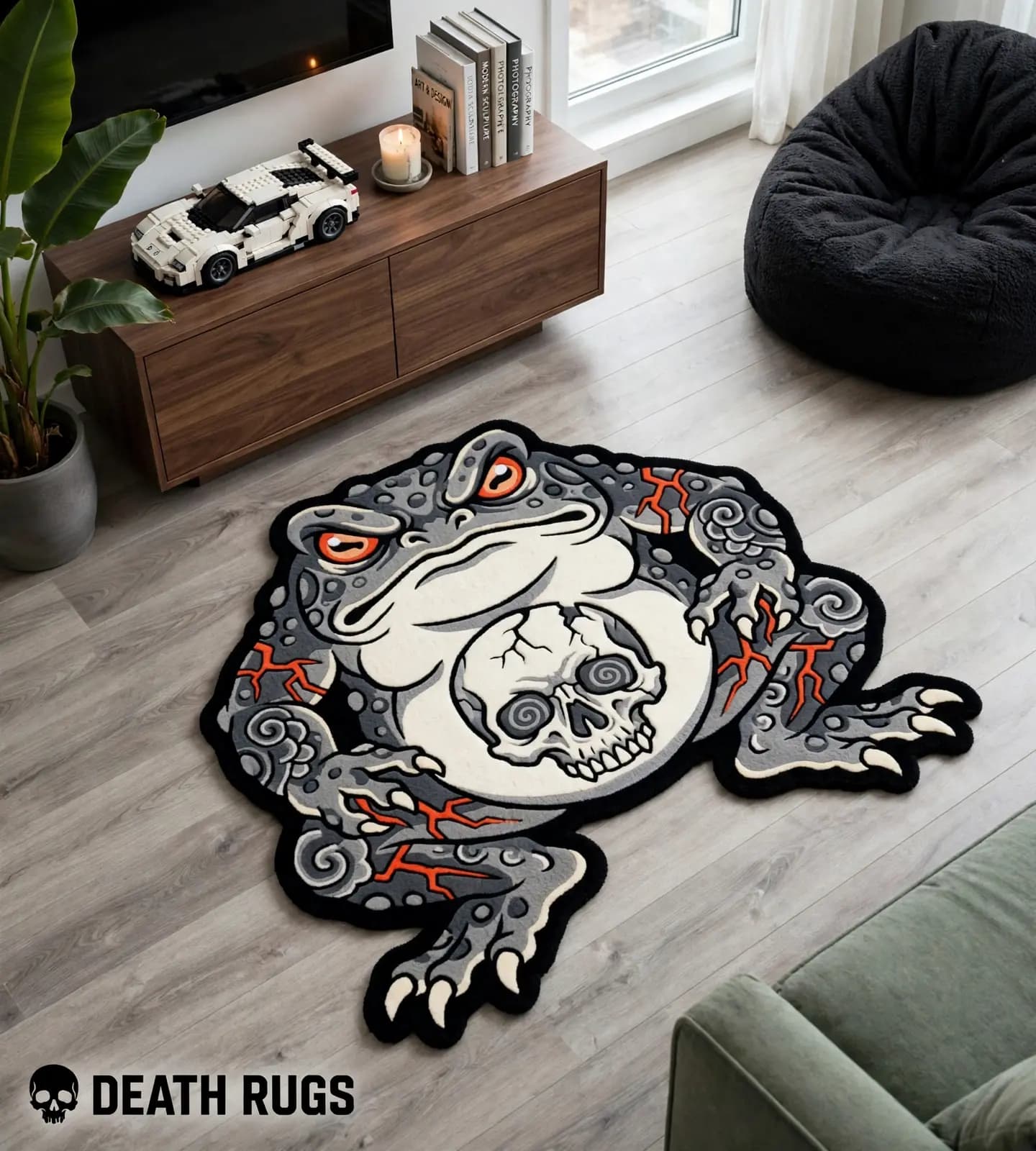 Skull Belly Toad Rugs thumbnail 9