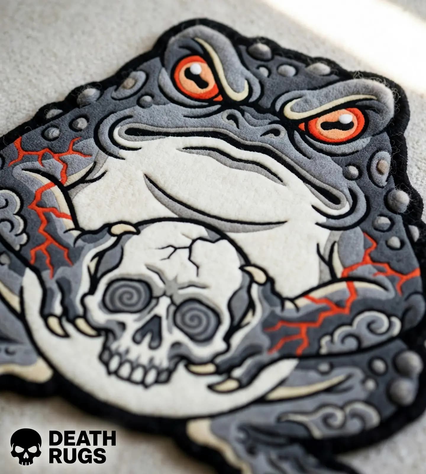 Skull Belly Toad Rugs thumbnail 6
