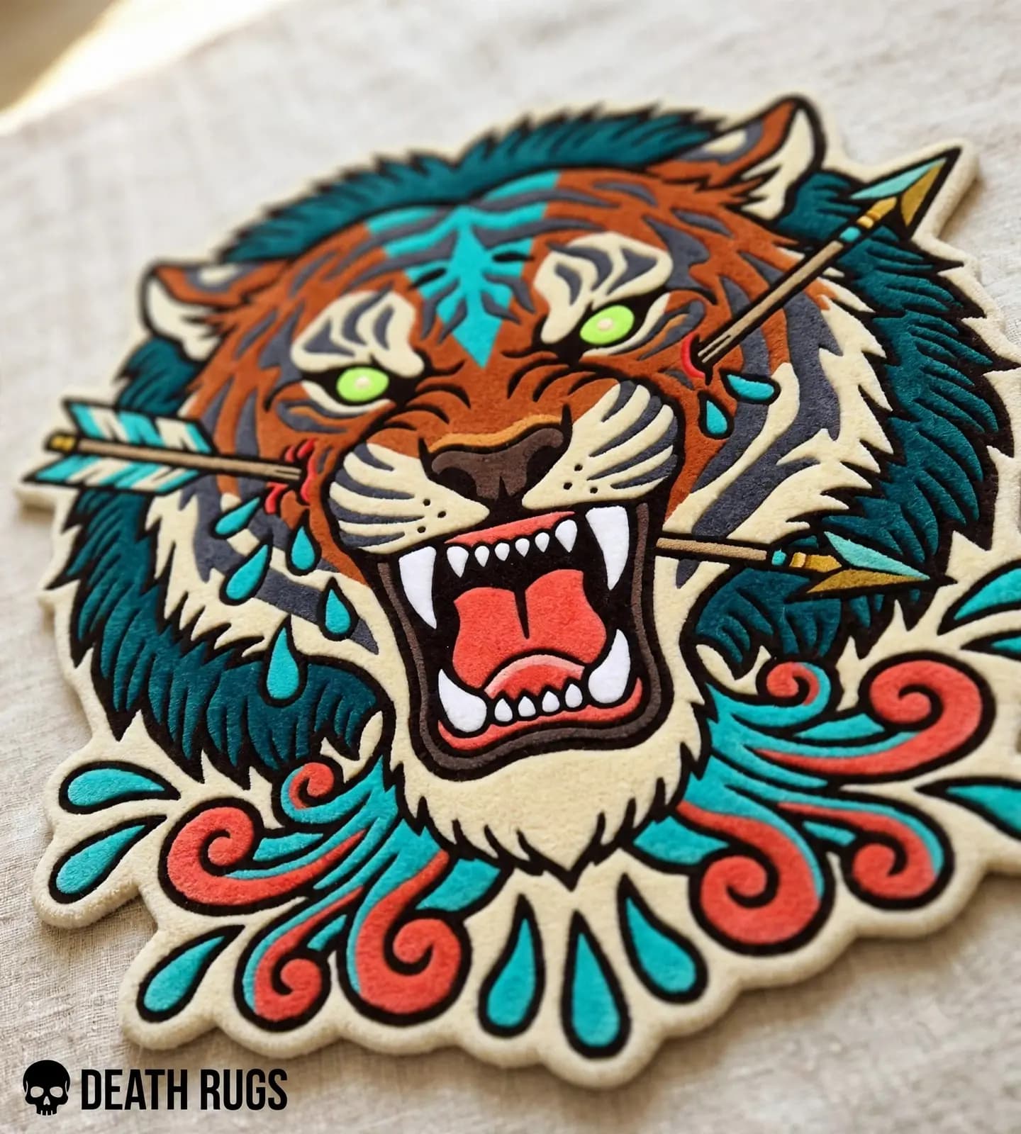 Pierced Tiger Arrow Rugs alternate