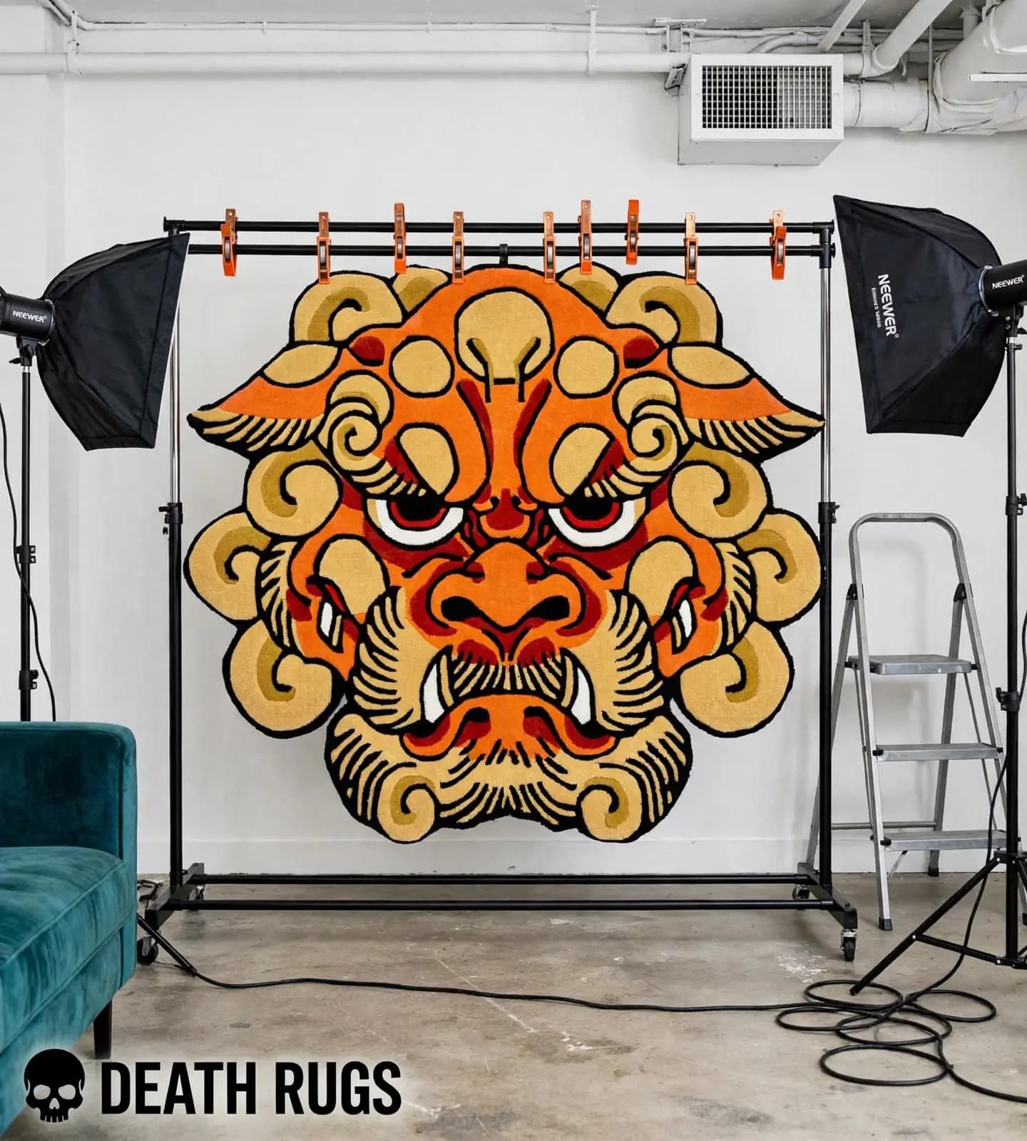 Flame Mane Shishi Lion Rugs thumbnail 6