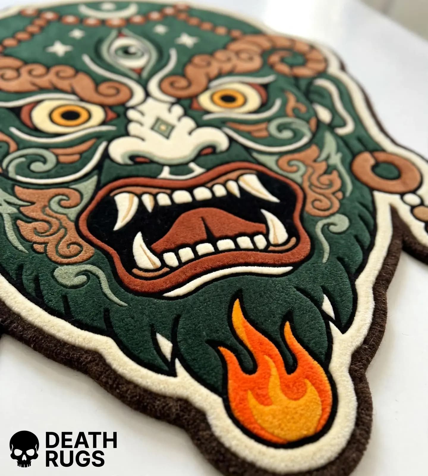 Emerald Wrath Mahakala Rugs thumbnail 5