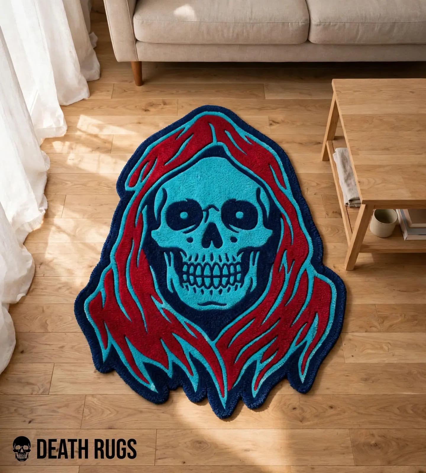 Neon Phantom Reaper Rugs thumbnail 4