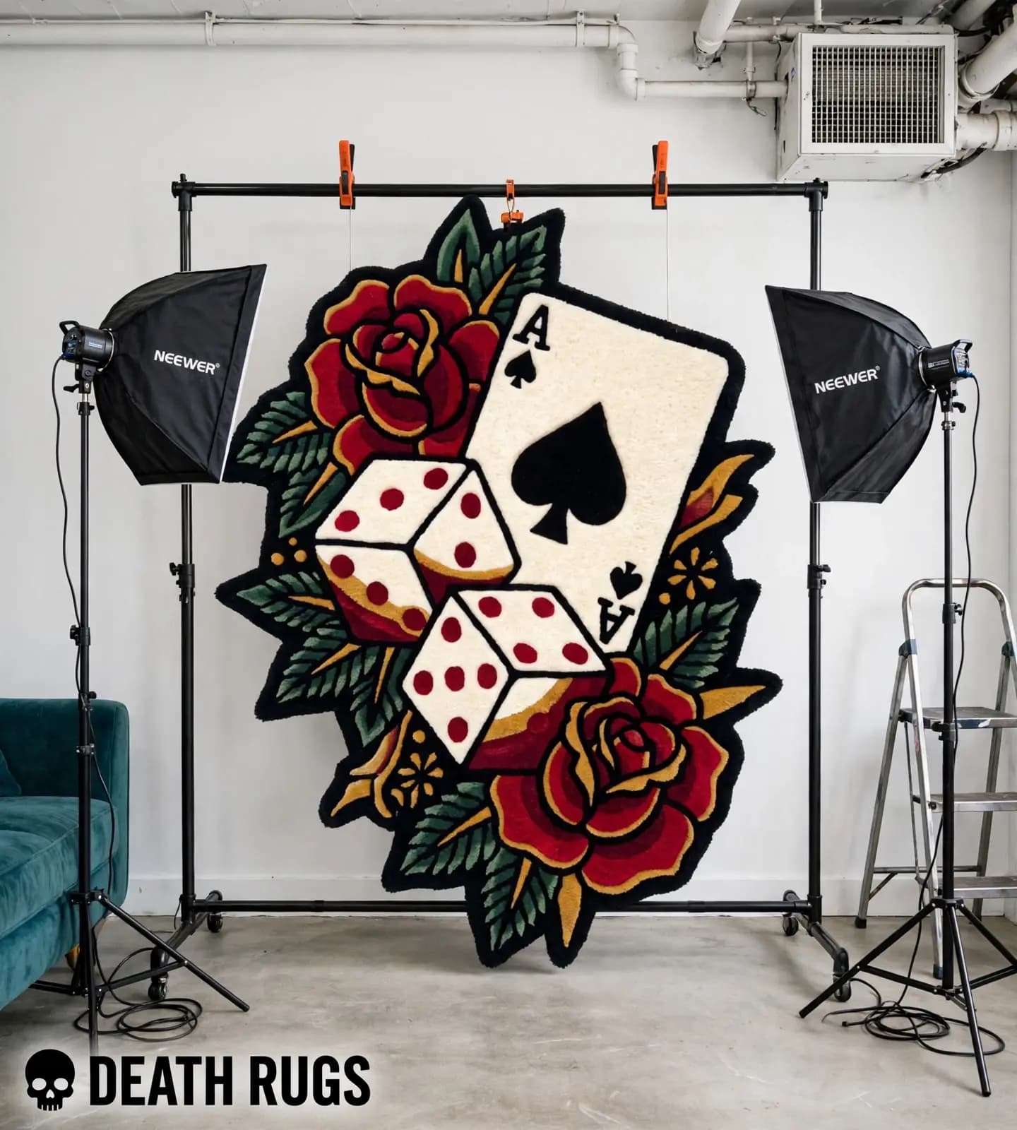 Ace of Spades & Lucky Dice Rugs thumbnail 4