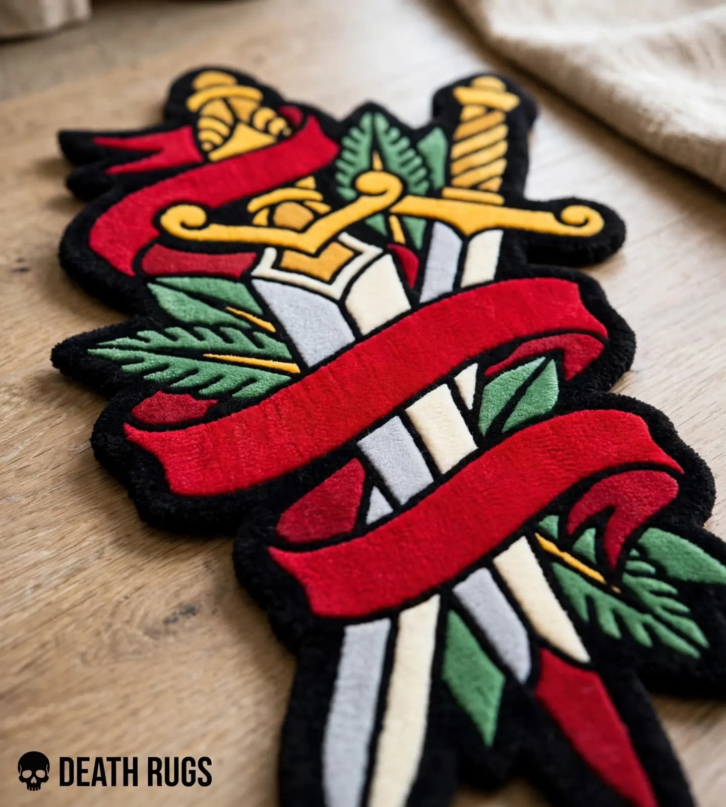 Twin Daggers & Crimson Banner Rugs thumbnail 2