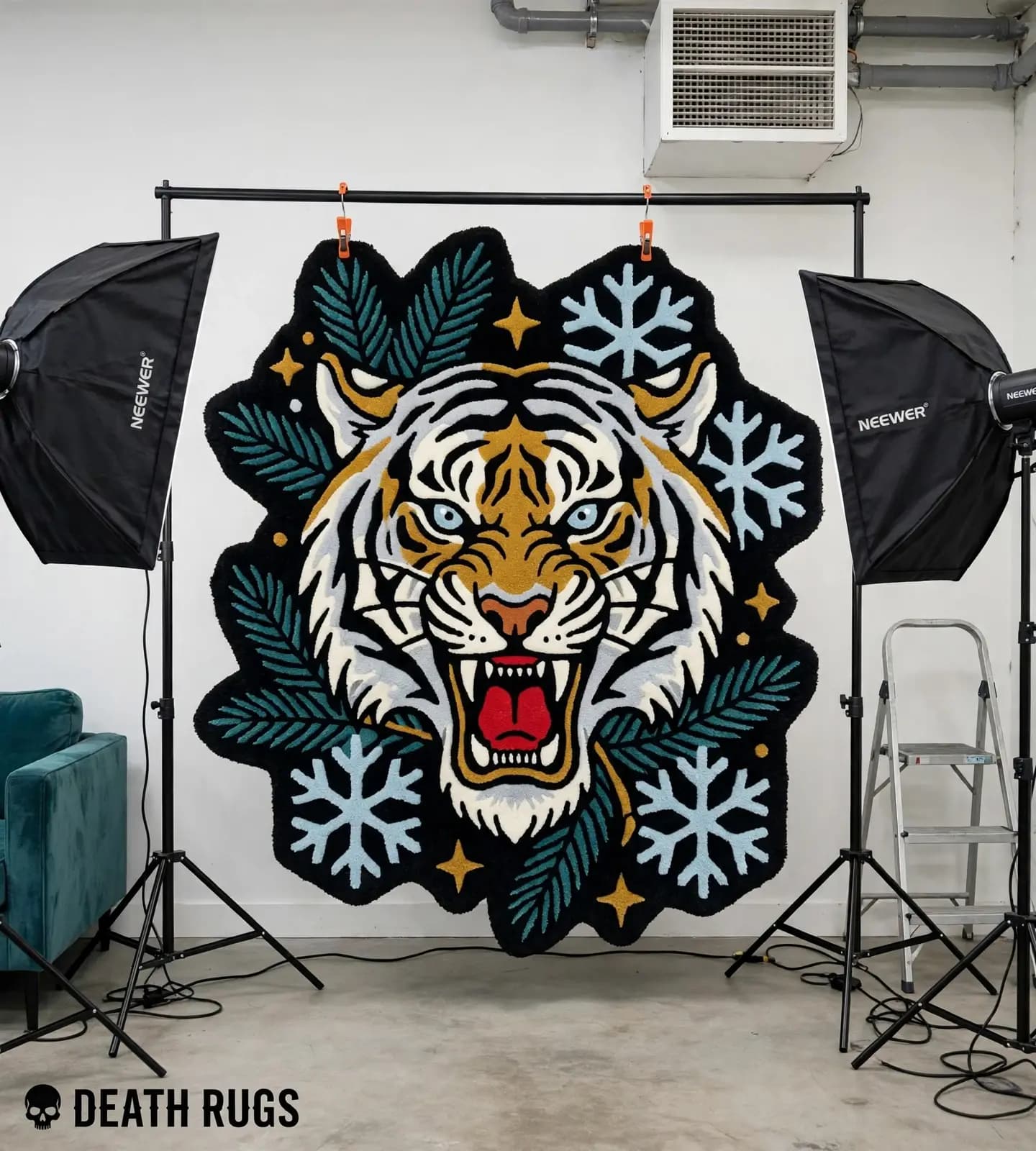 Winter Frost Tiger Rugs alternate