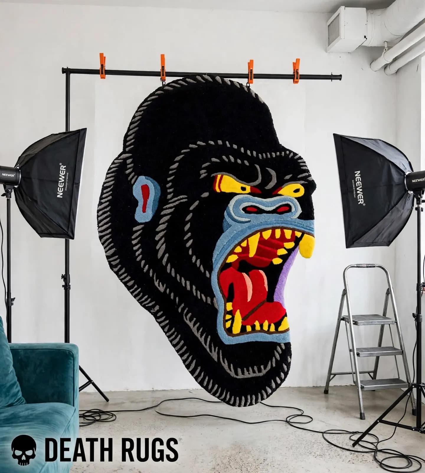 Roaring Gorilla Rugs thumbnail 4