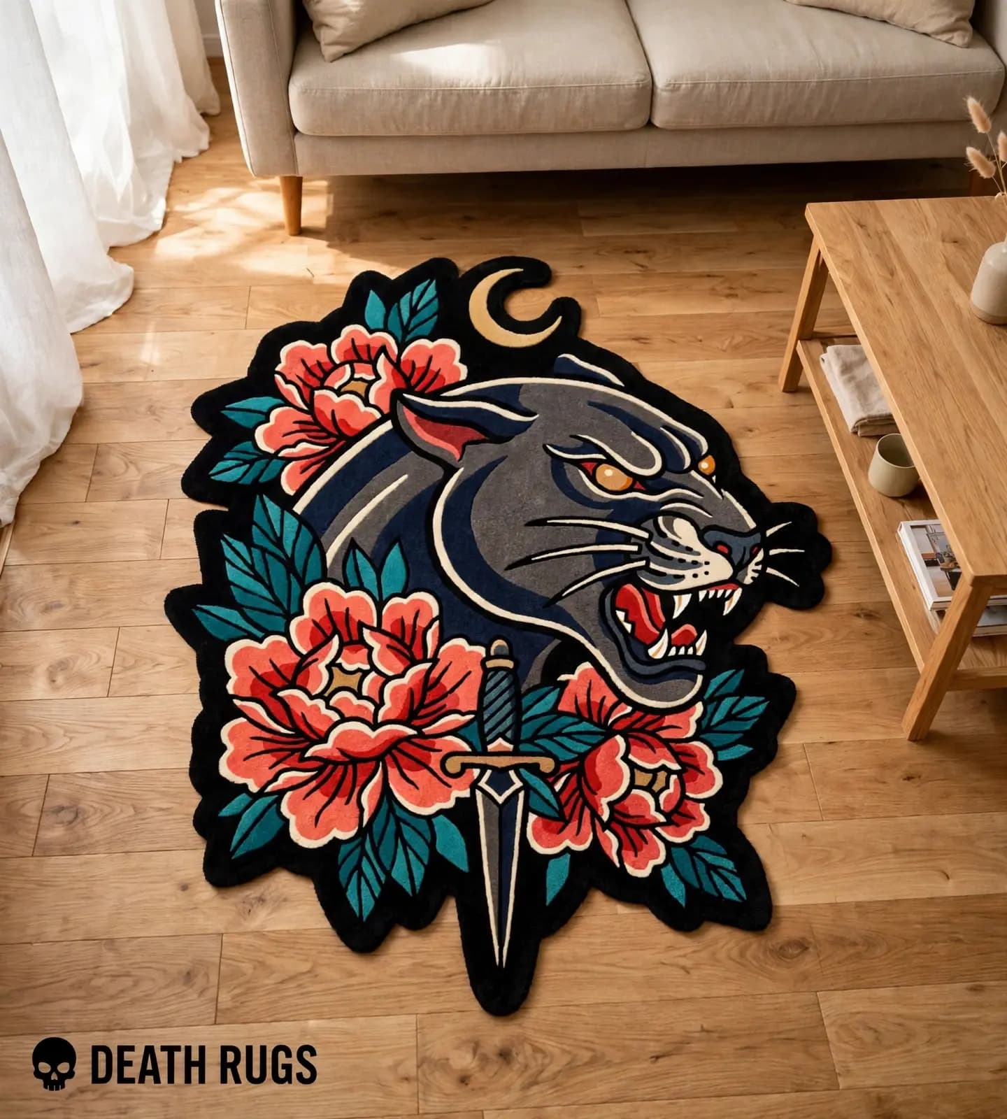 Shadow Panther Dagger Rugs thumbnail 5