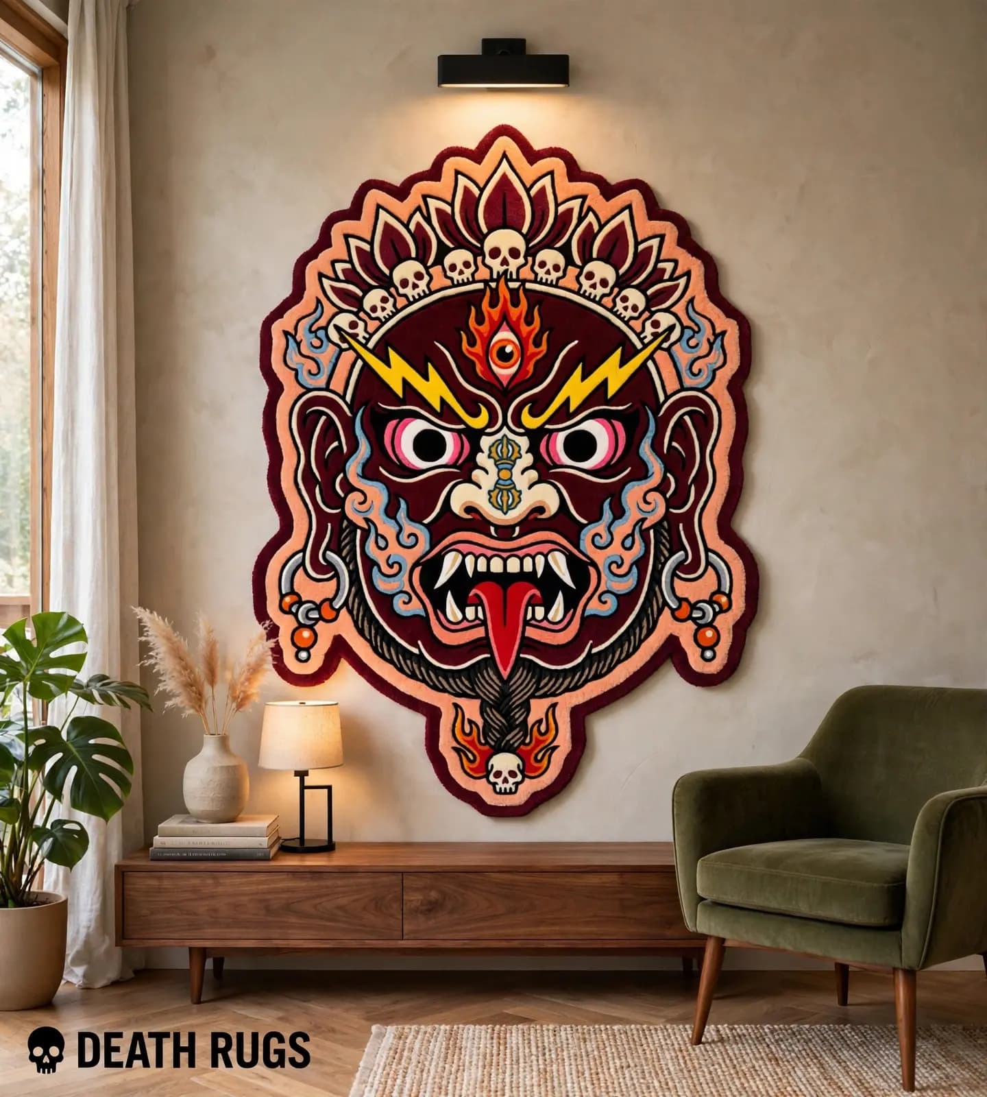 Thunder Mahakala Rugs thumbnail 8