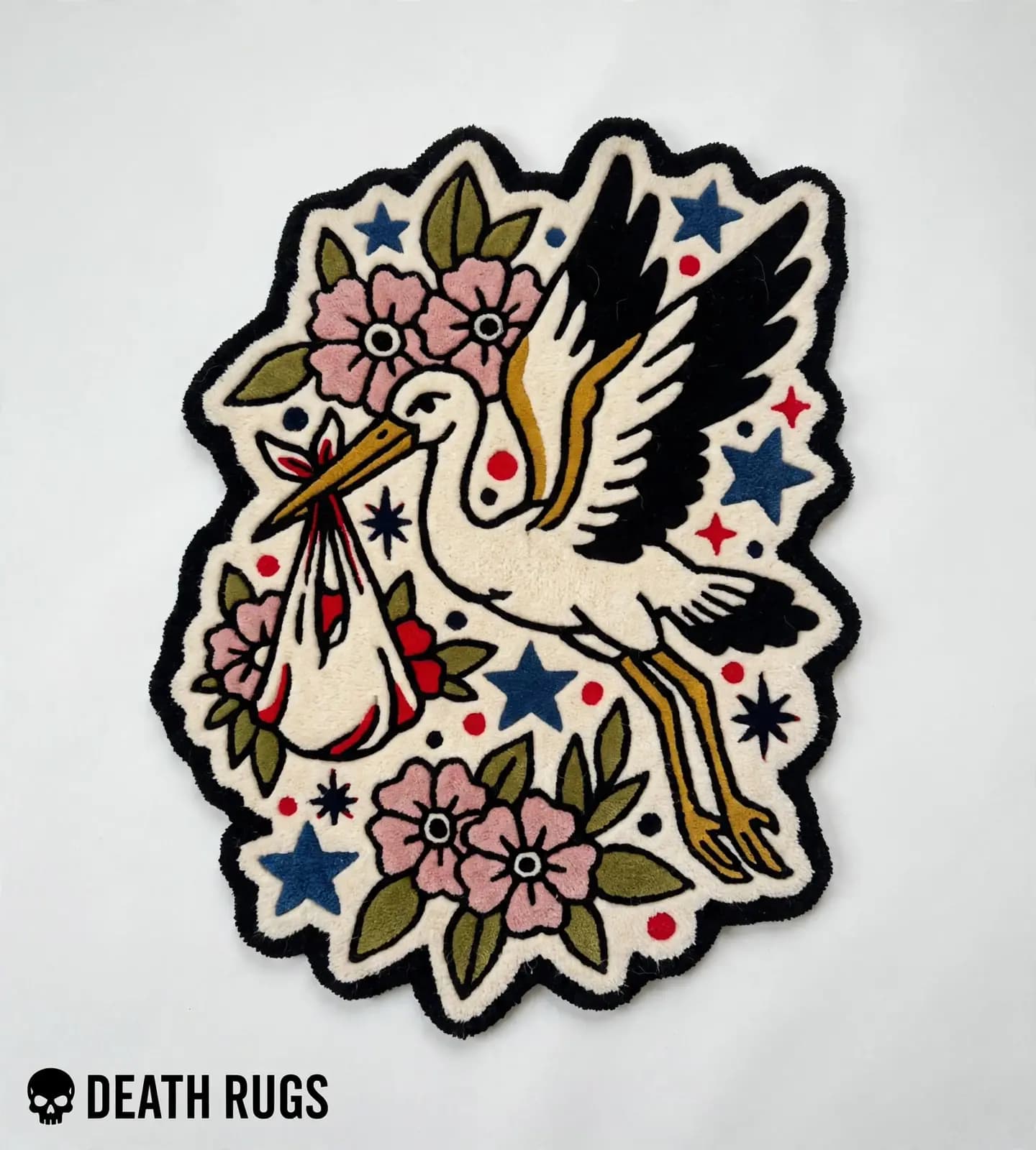 Flying Stork & Blossom Bundle Rugs