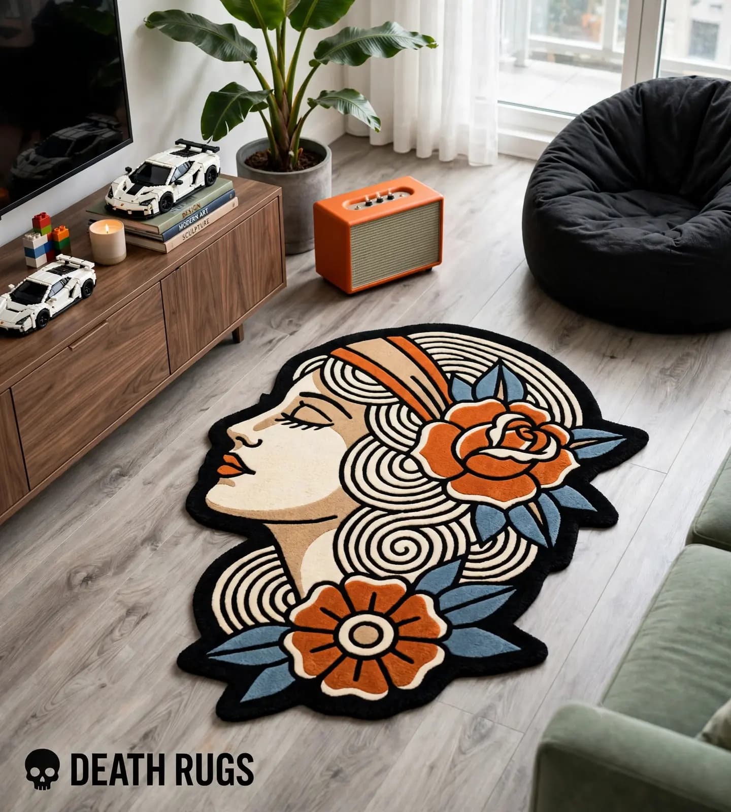 Traditional Rose Maiden Rugs thumbnail 5