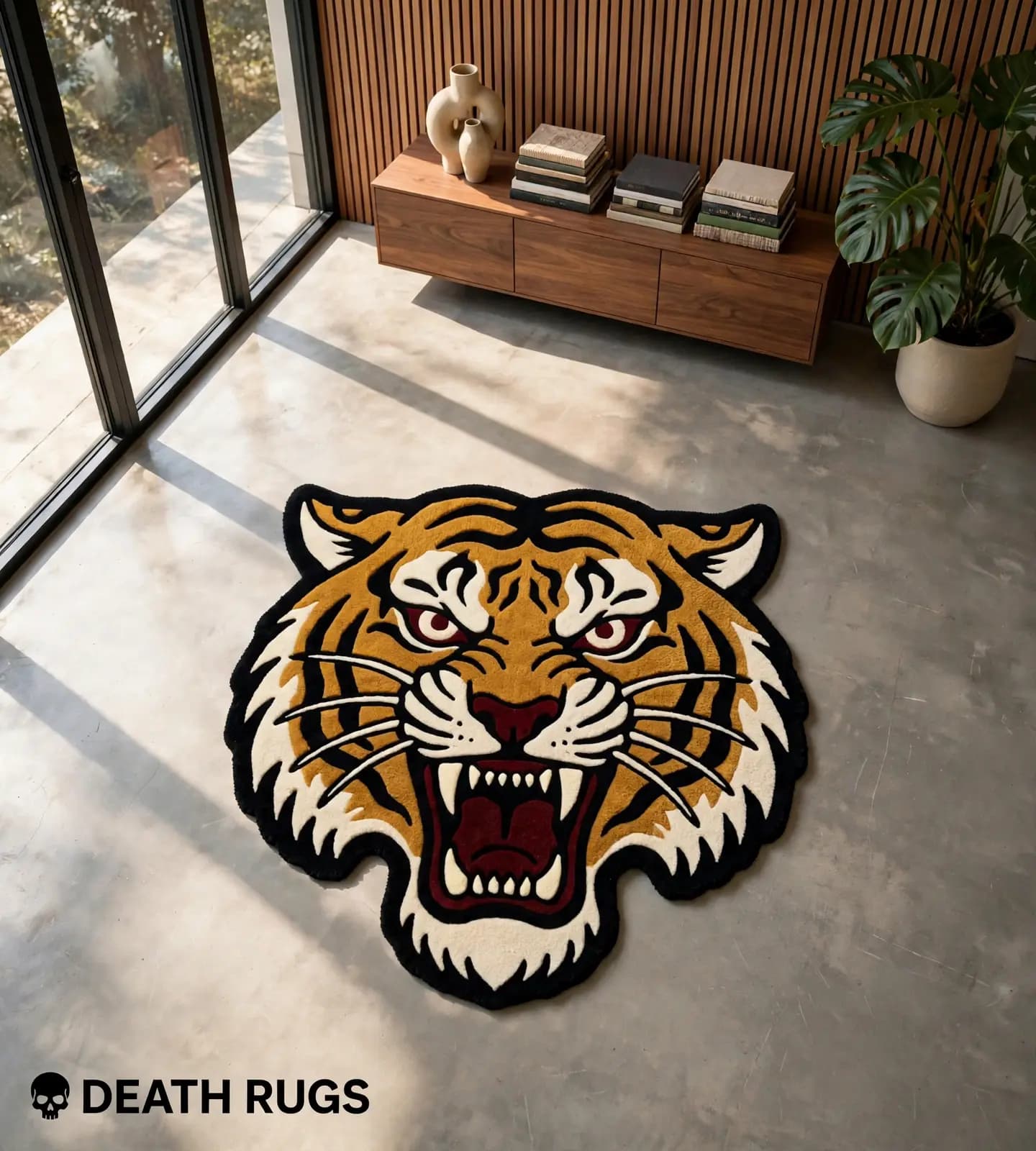 Savage Roar Tiger Rugs alternate