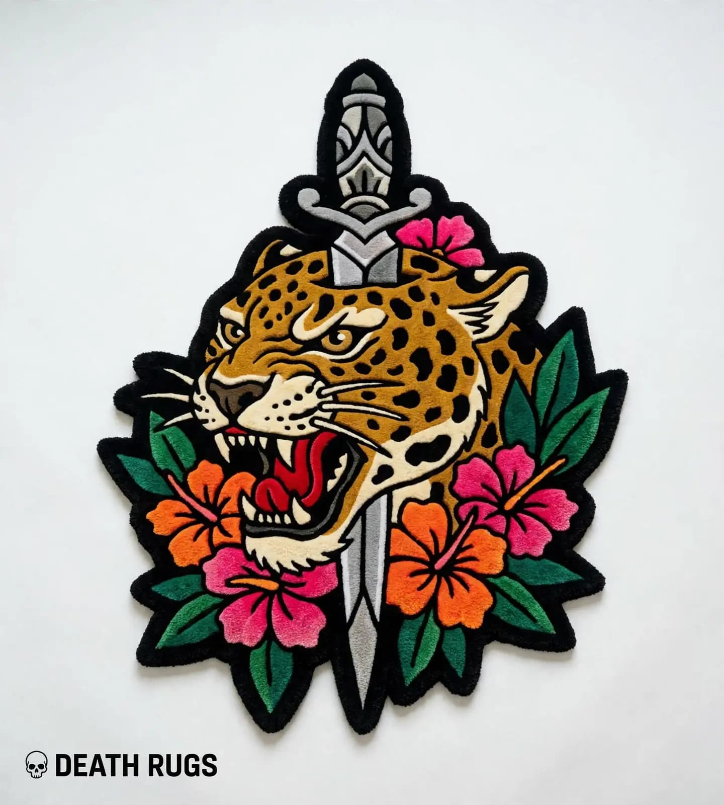 Jaguar and Dagger Rugs