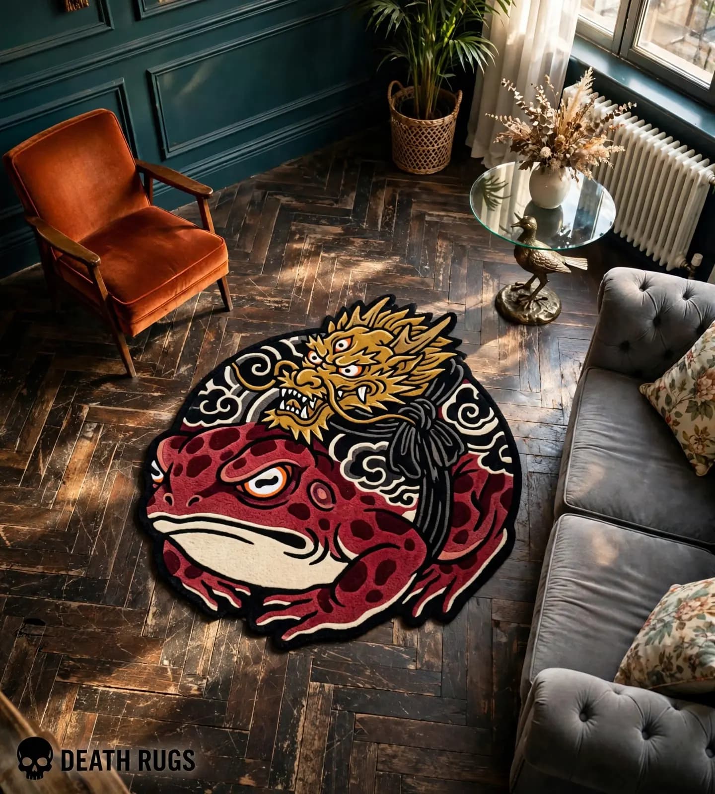 Gama Dragon Toad Rugs thumbnail 3
