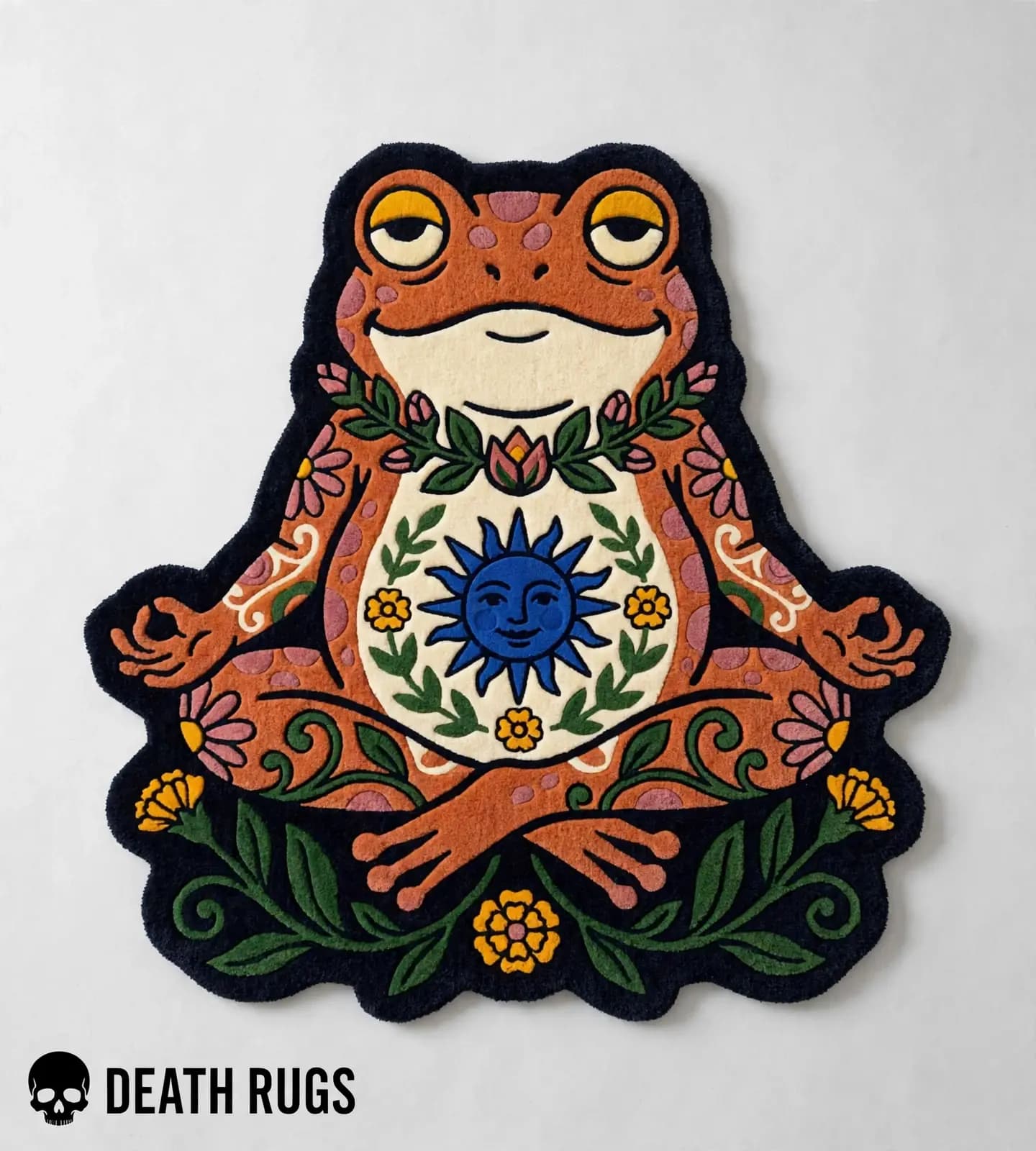 Zen Solar Frog Rugs