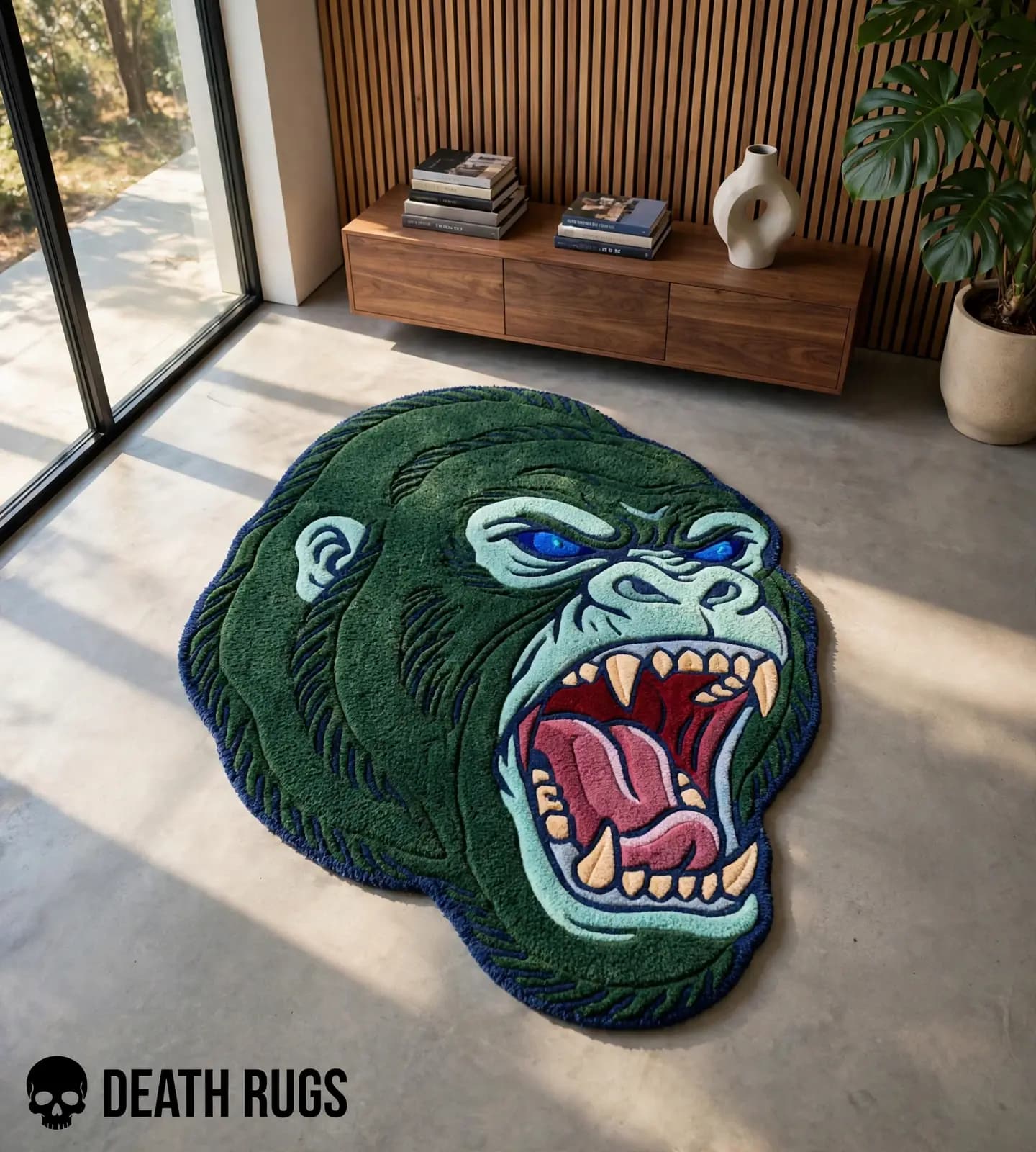 Emerald Primal Ape Rugs thumbnail 8