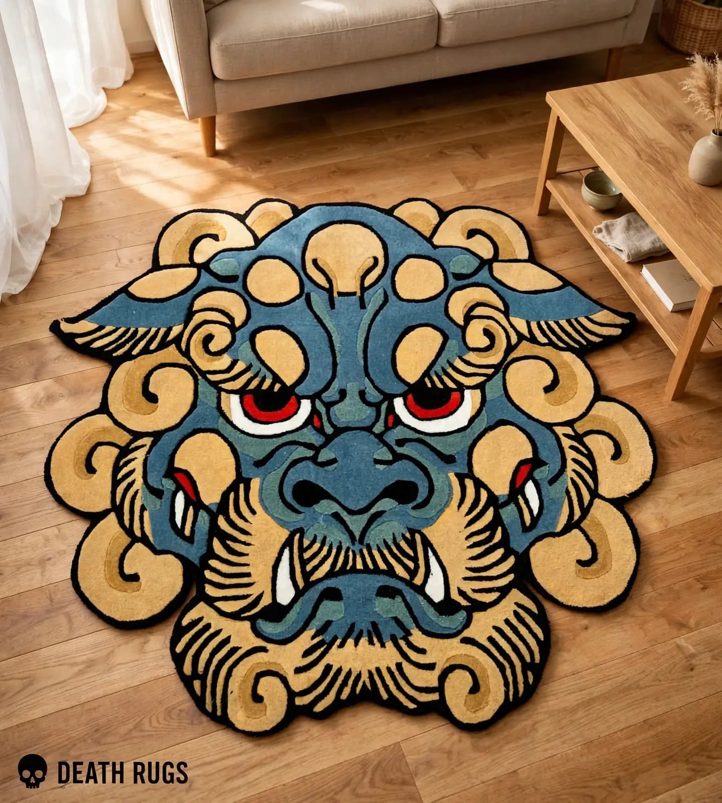 Guardian Shishi Lion Rugs alternate