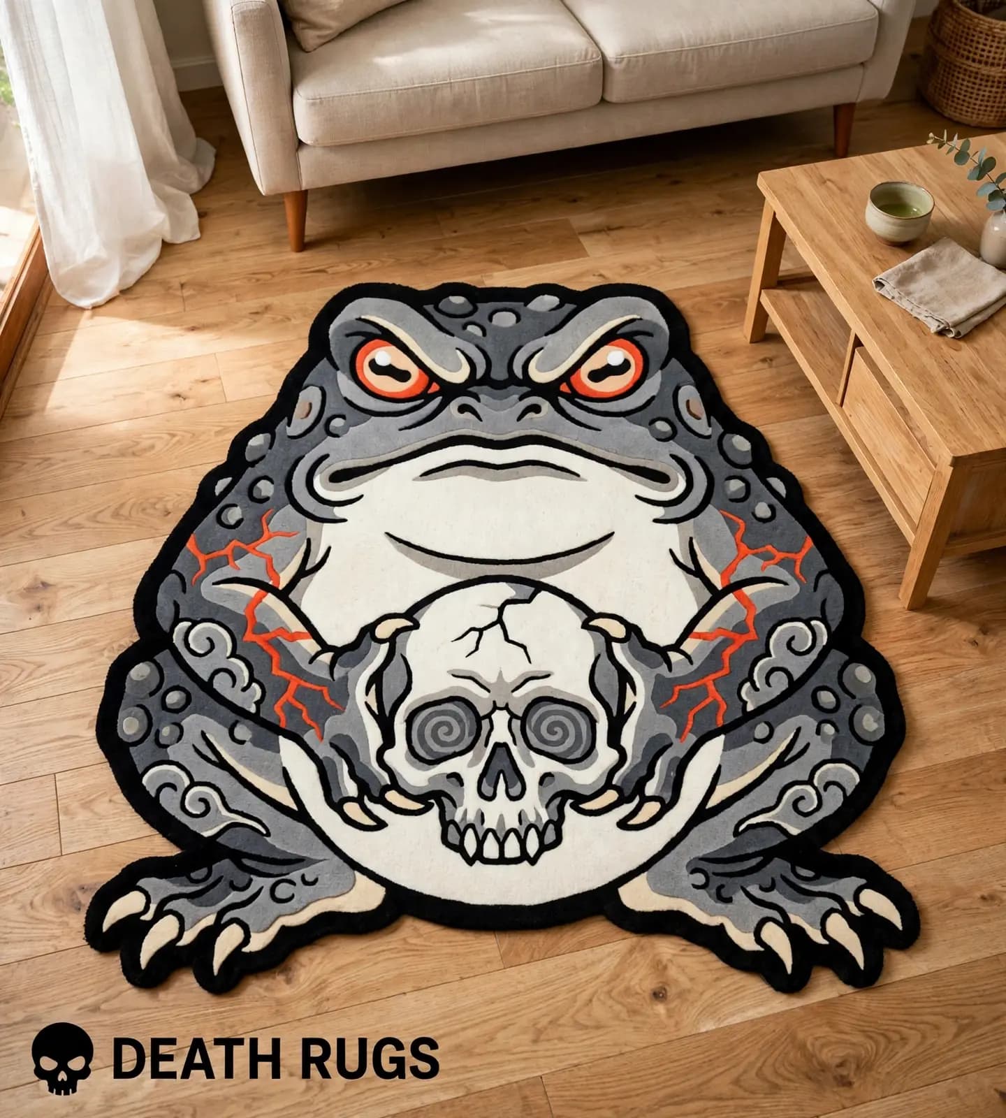Skull Belly Toad Rugs thumbnail 5