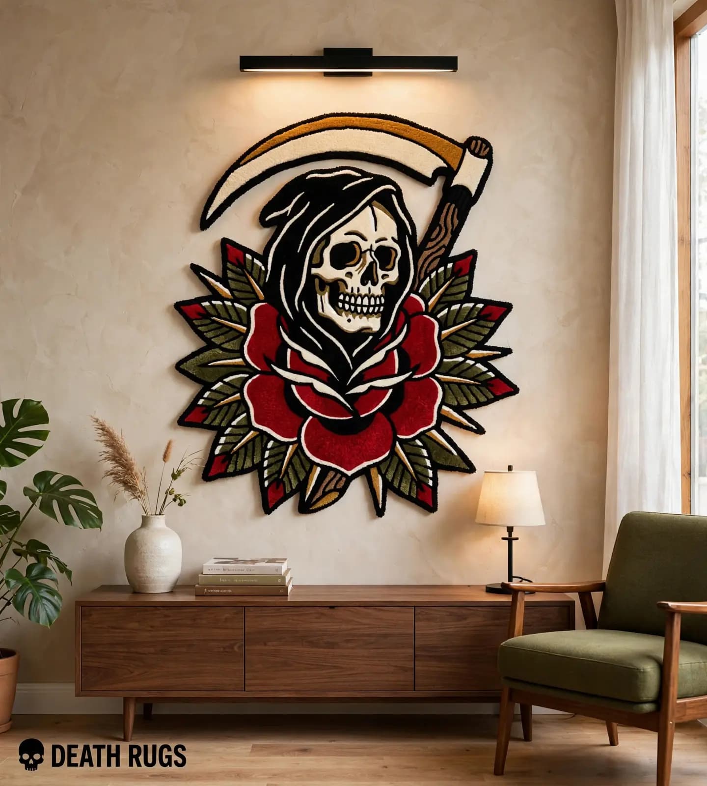 Reaper's Bloom Rugs thumbnail 3