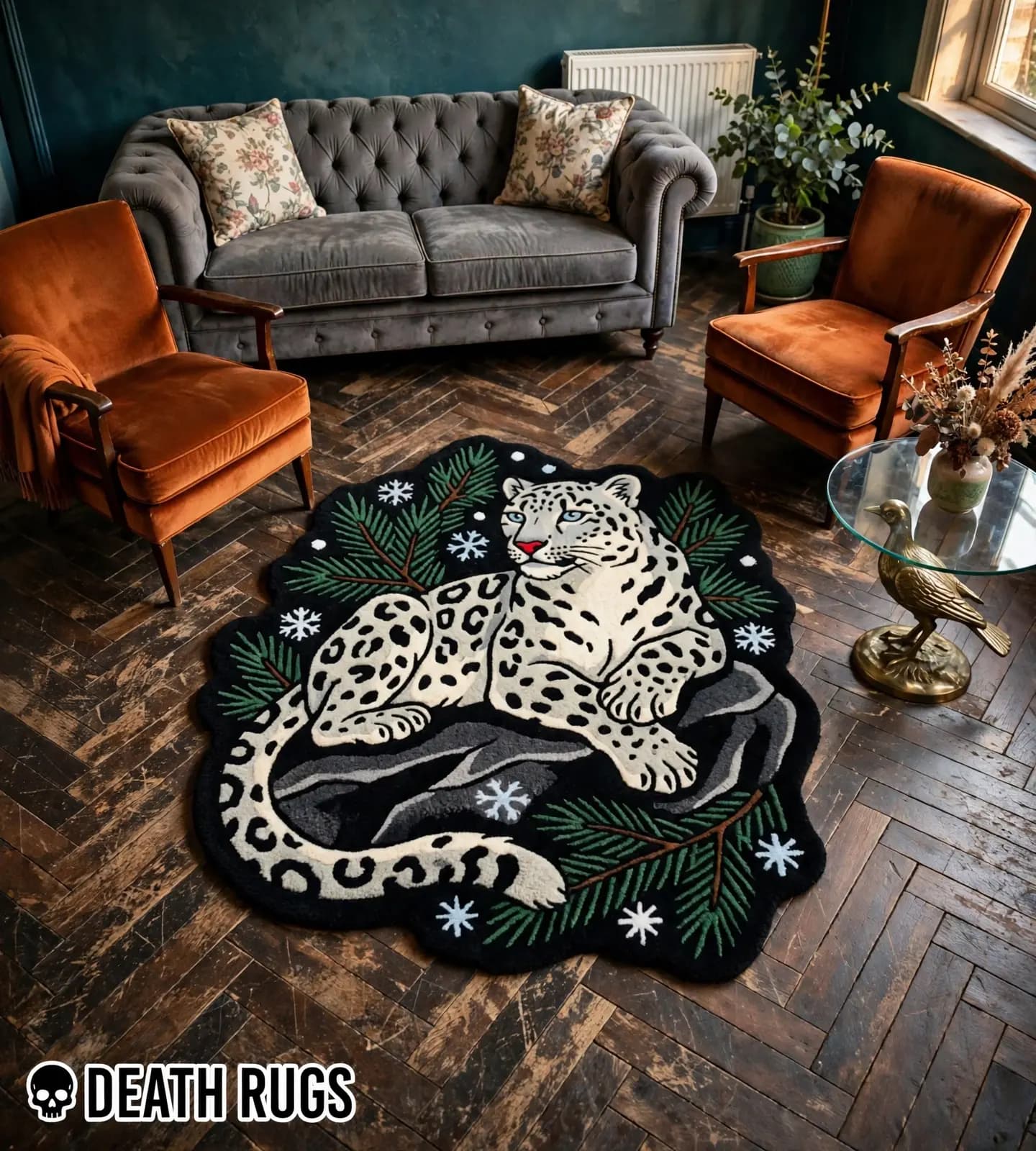Alpine Snow Leopard Rugs thumbnail 4