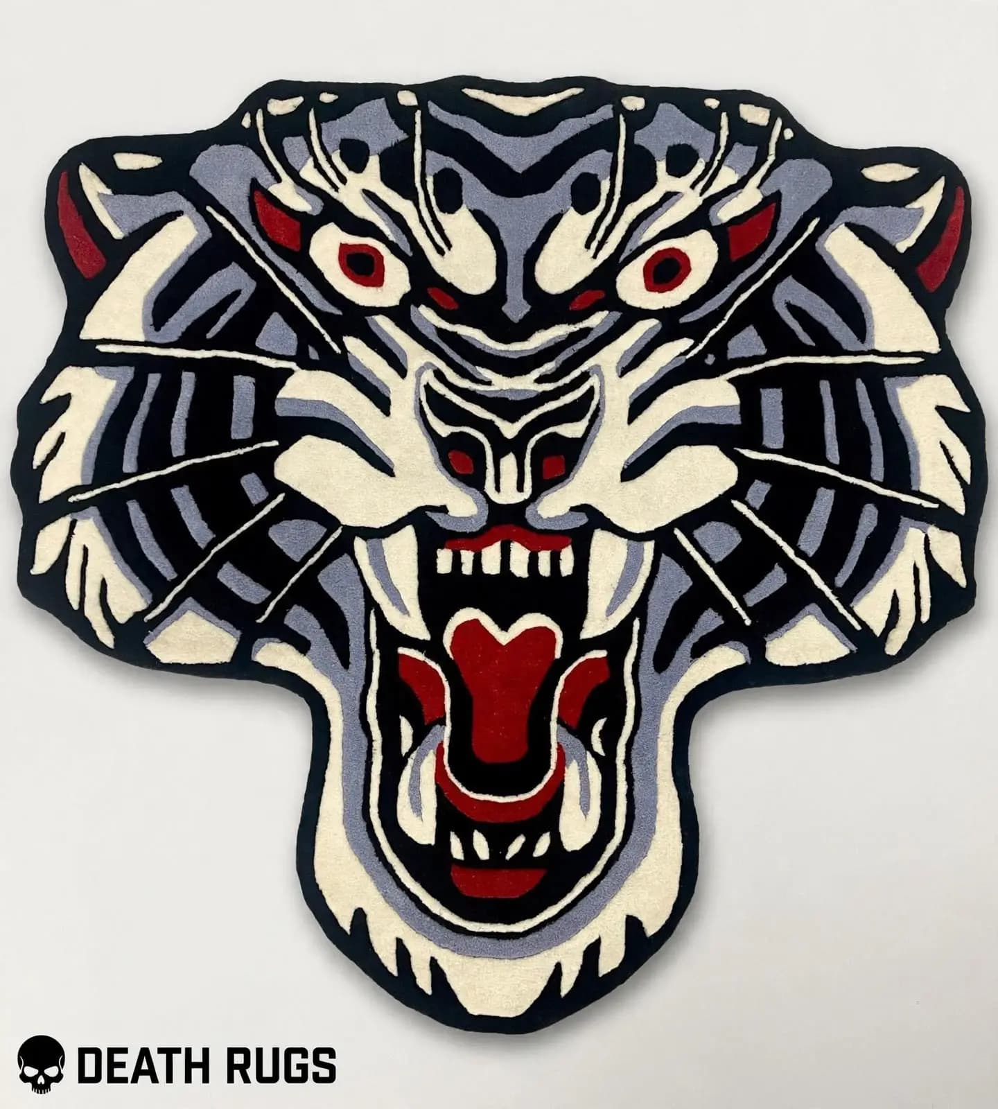 The Shadow Panther Tiger Rug
