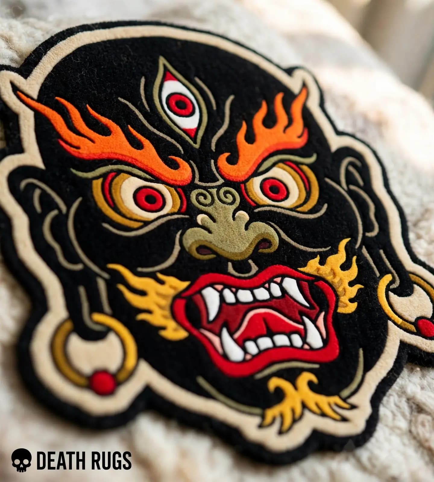 Wrathful Mahakala Rugs alternate