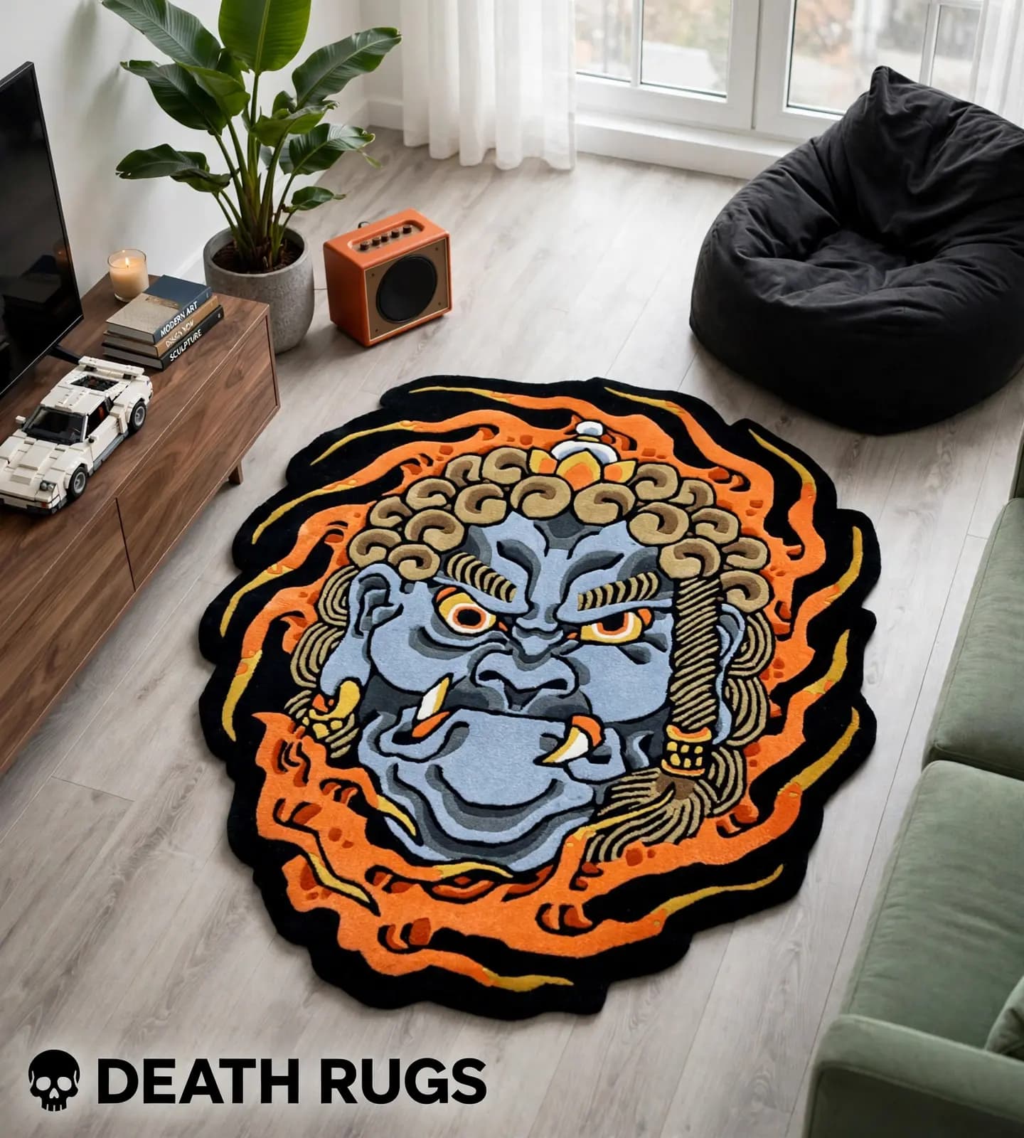 Fudo Flame Guardian Rugs thumbnail 3