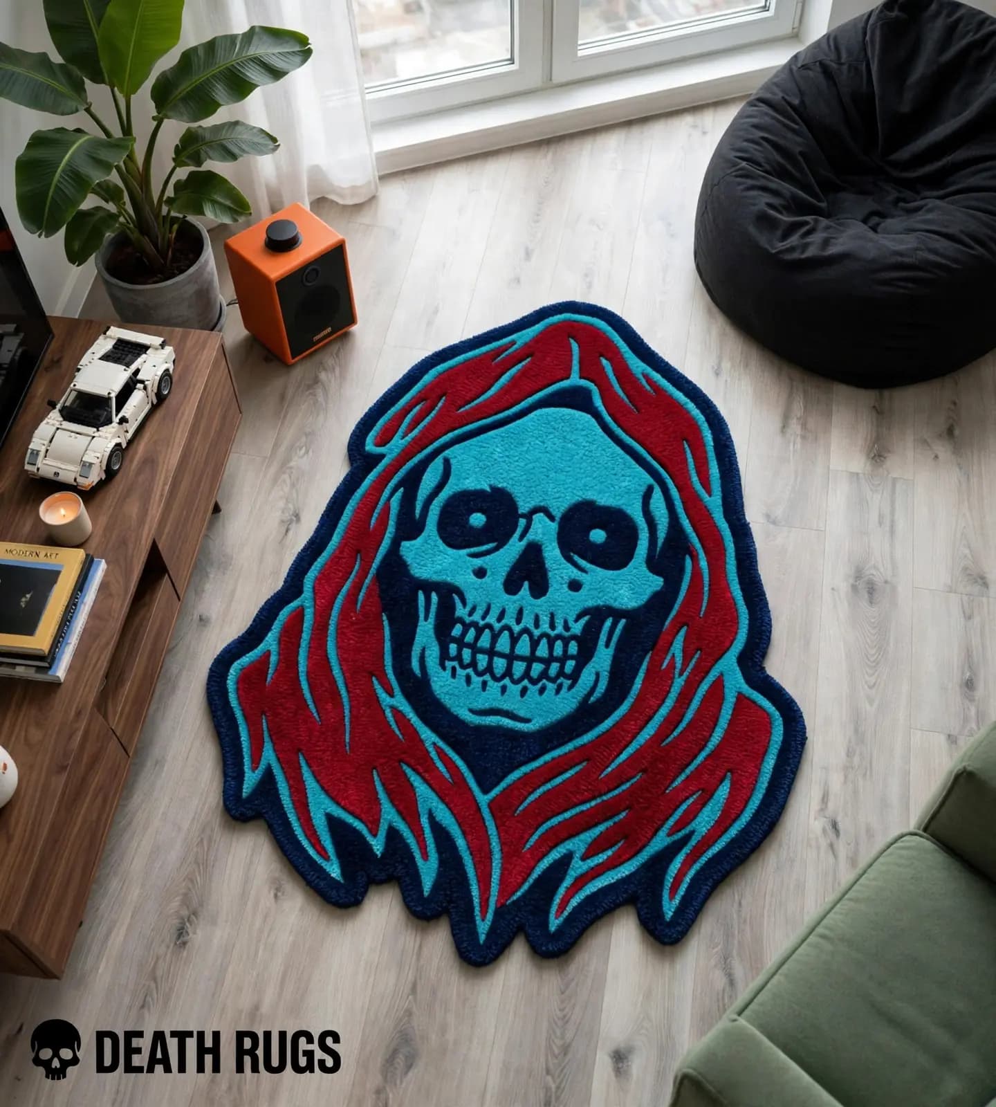 Neon Phantom Reaper Rugs thumbnail 3