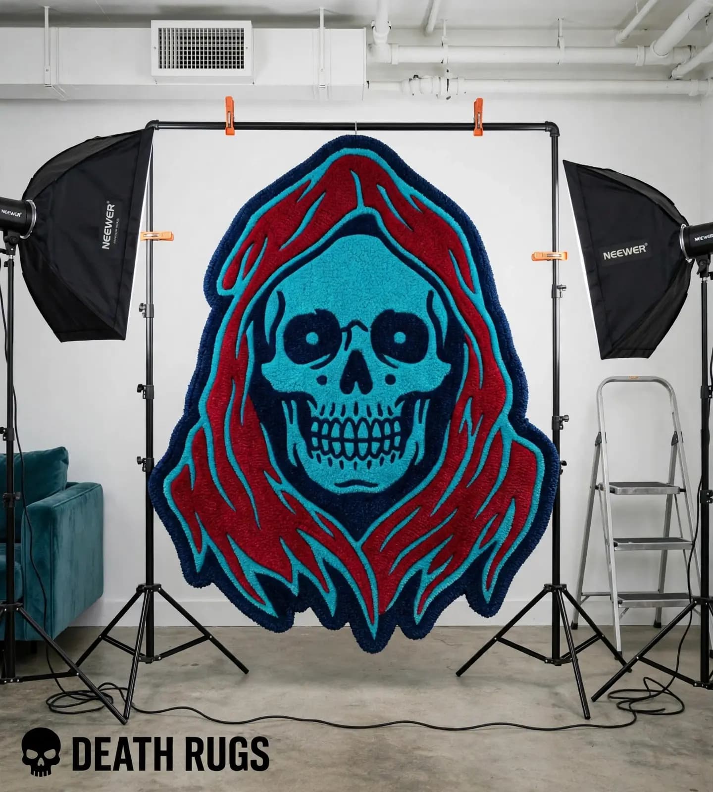 Neon Phantom Reaper Rugs thumbnail 7