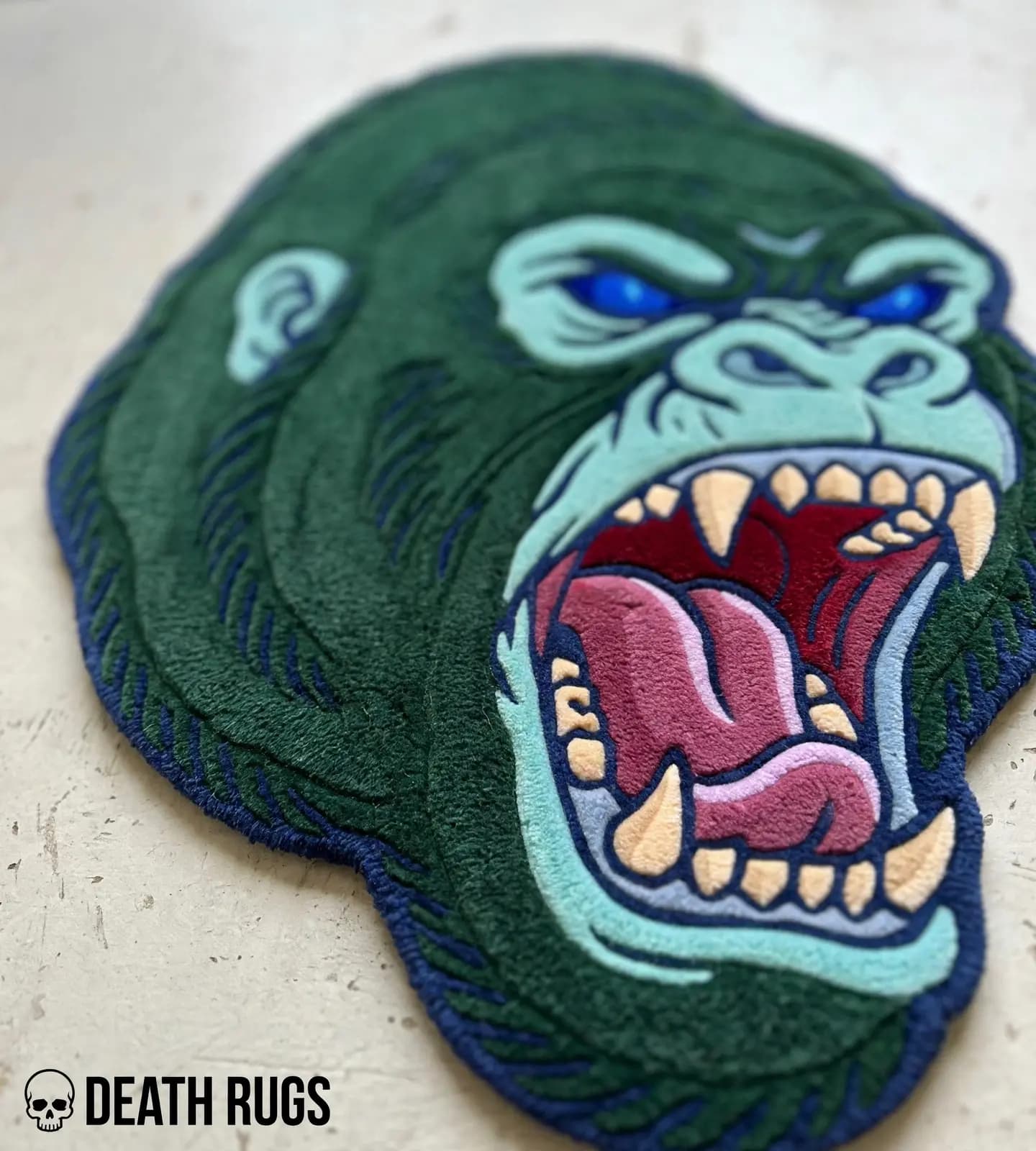 Emerald Primal Ape Rugs alternate