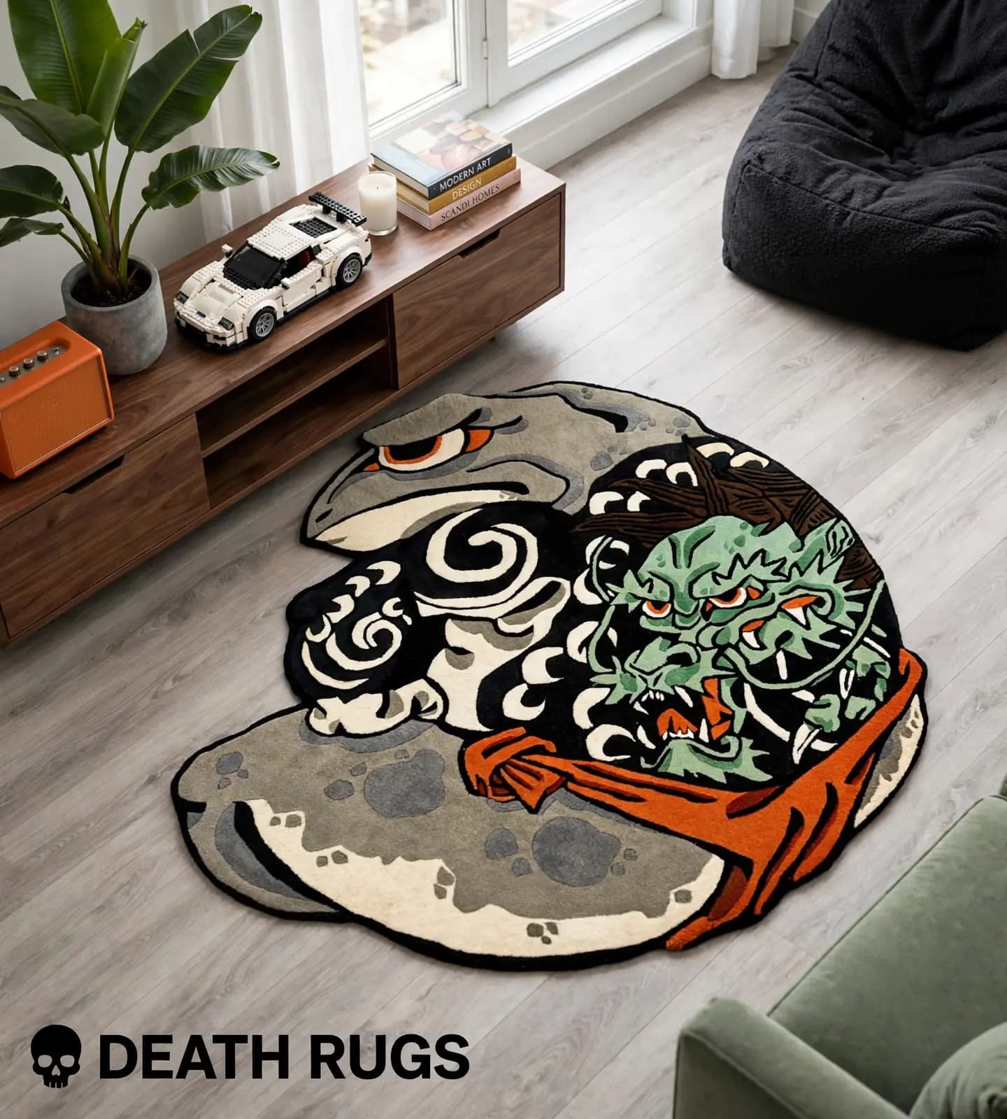 Toad Sage Dragon Rugs thumbnail 5