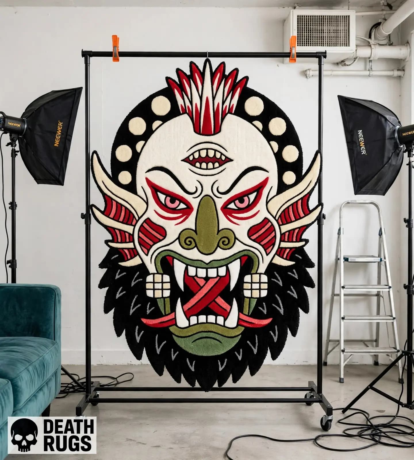 Third Eye Yōkai Mask Rugs thumbnail 7
