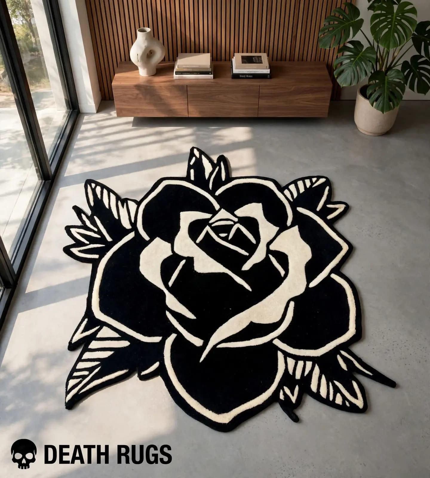 Noir Rose Rugs thumbnail 6