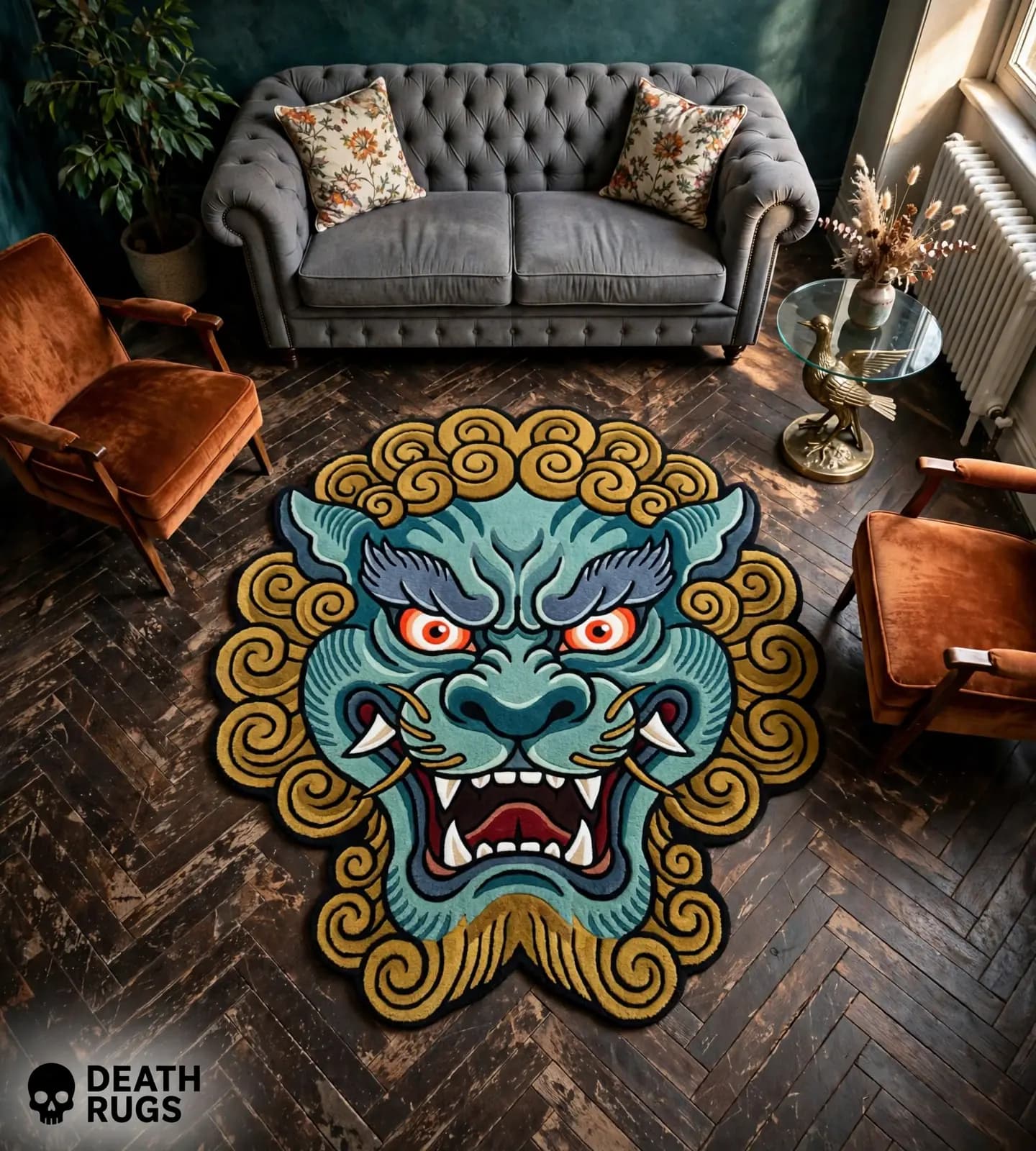 Golden Mane Shishi Rugs thumbnail 3
