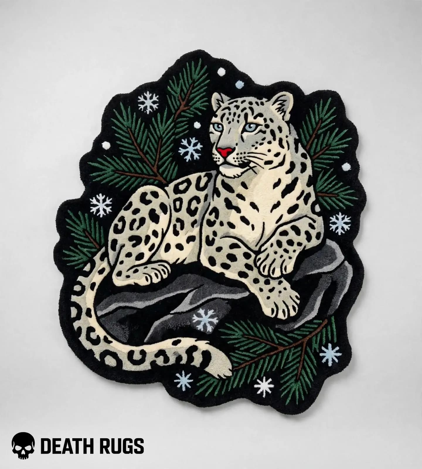 Alpine Snow Leopard Rugs