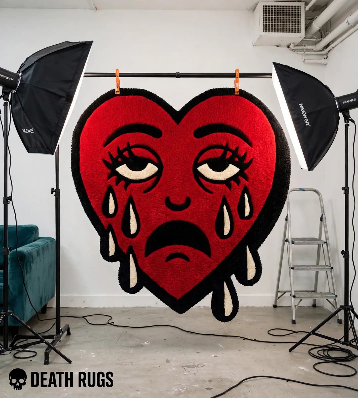 Crying Heart Rugs alternate