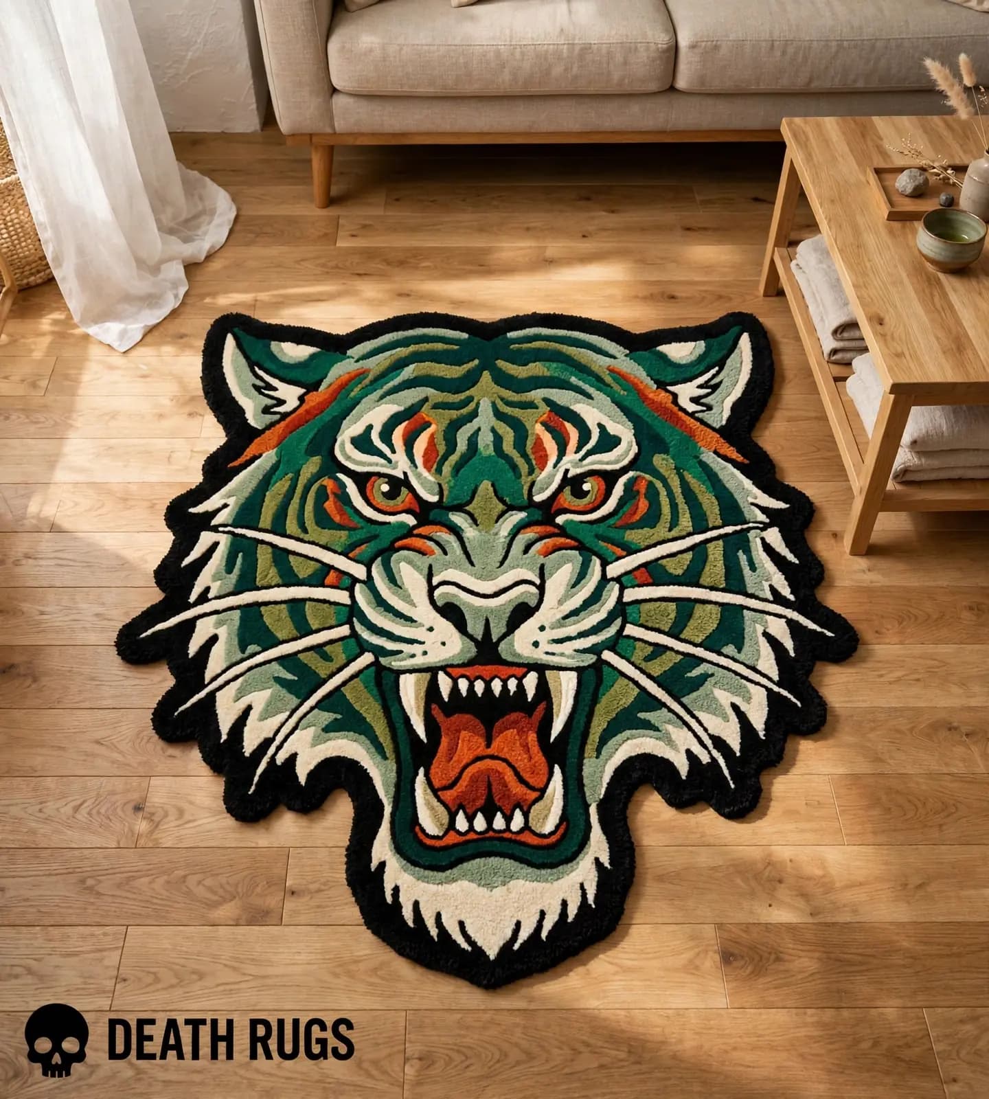 Emerald Fury Tiger Rugs thumbnail 5