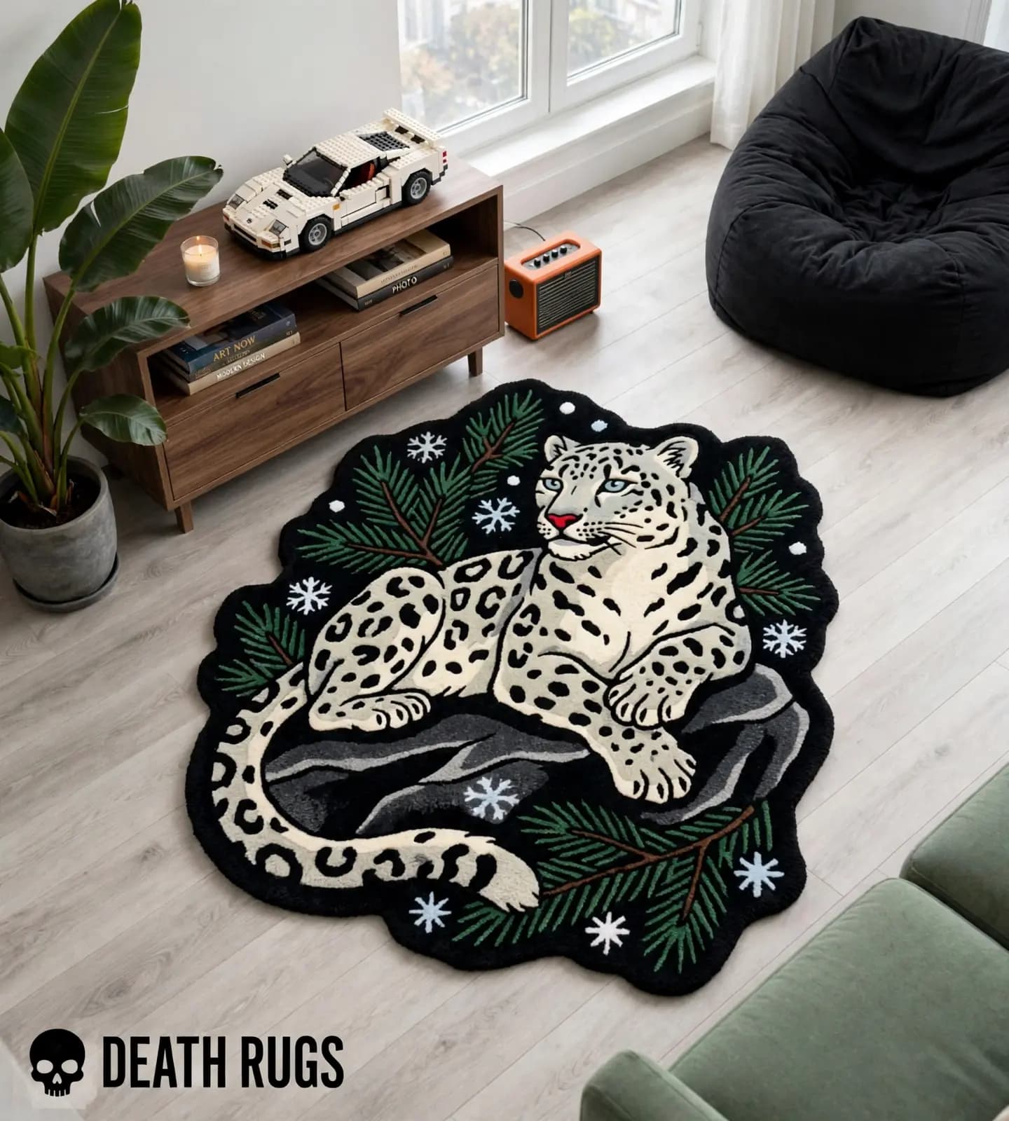 Alpine Snow Leopard Rugs thumbnail 5