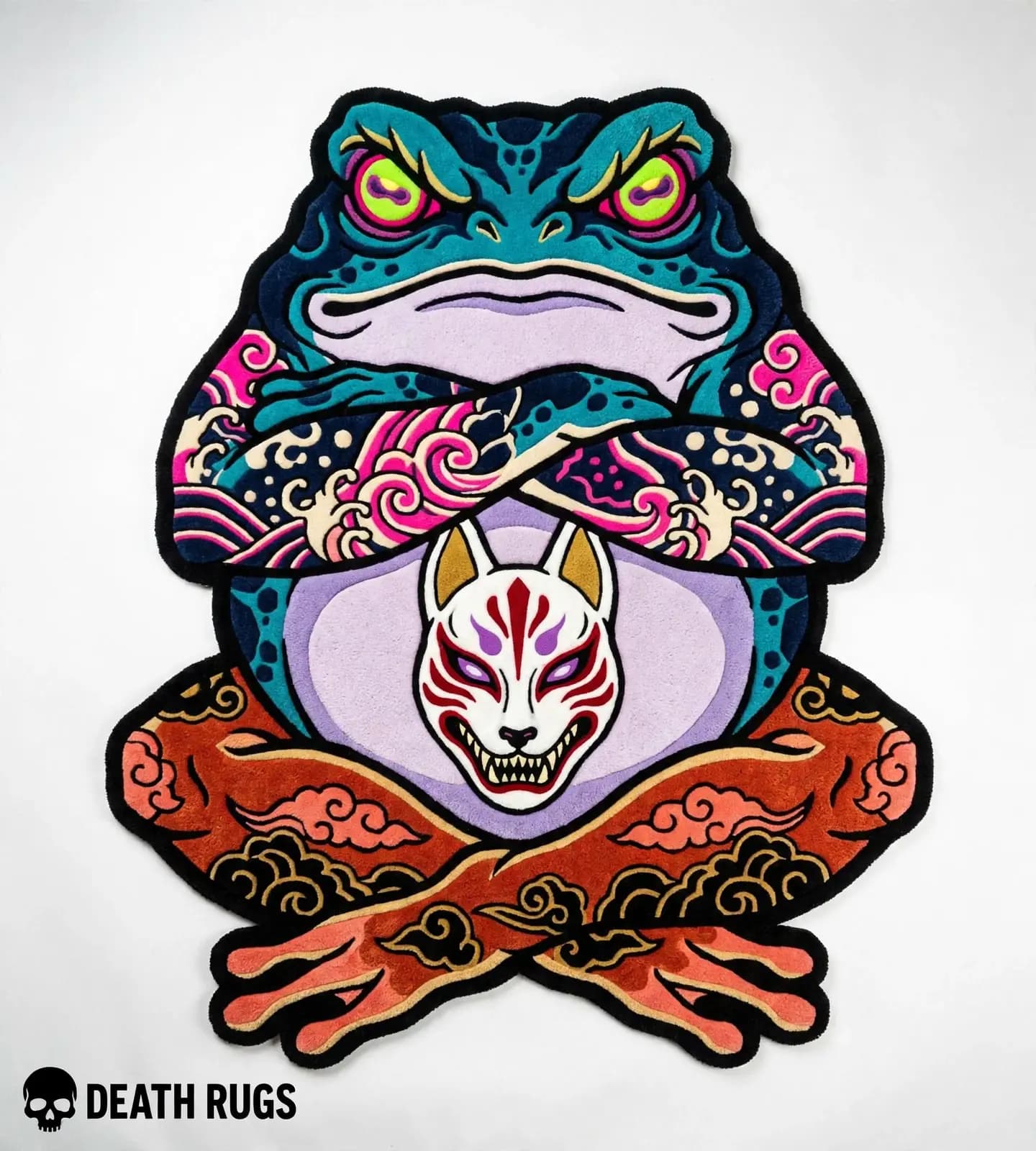 Kitsune Irezumi Toad Rugs