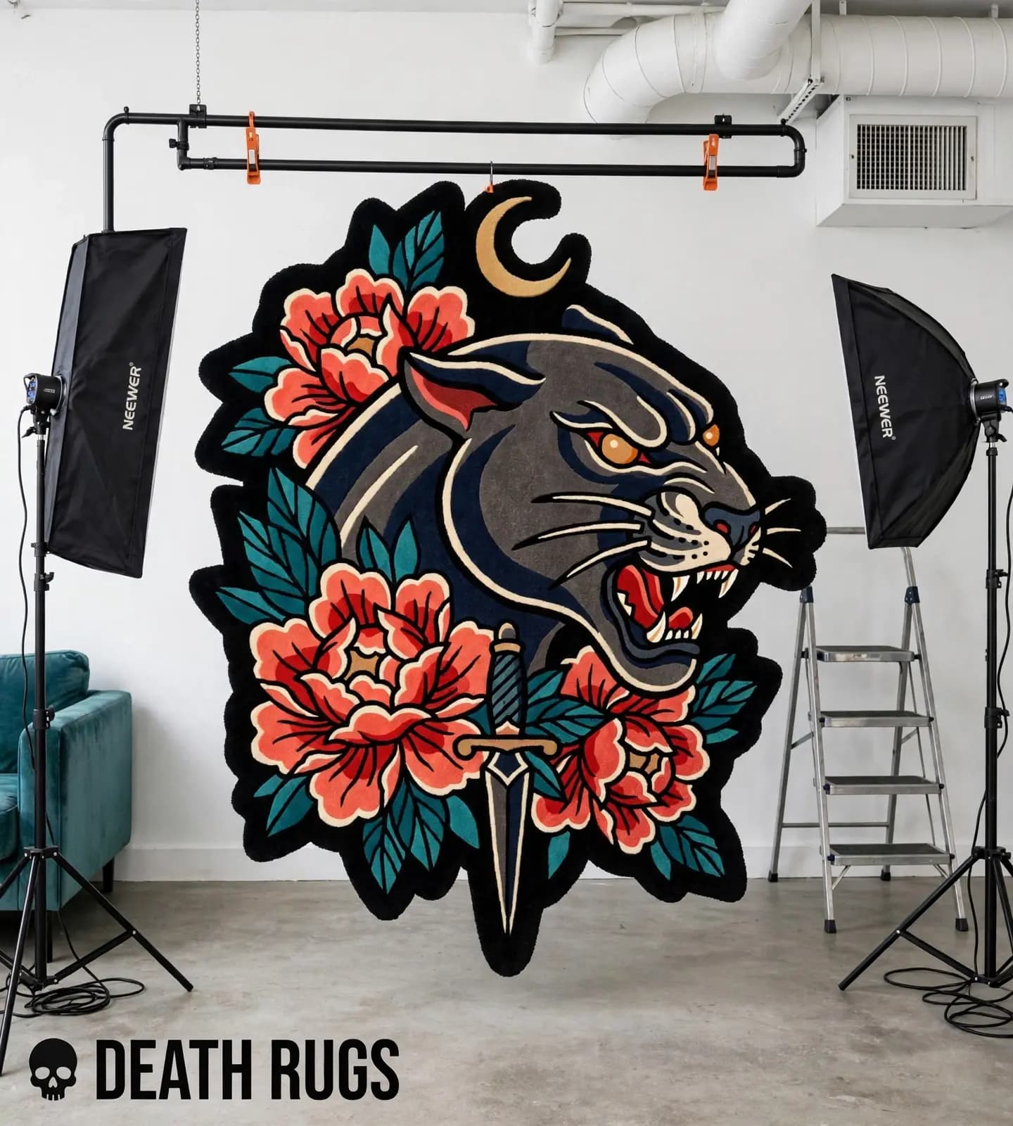 Shadow Panther Dagger Rugs thumbnail 4
