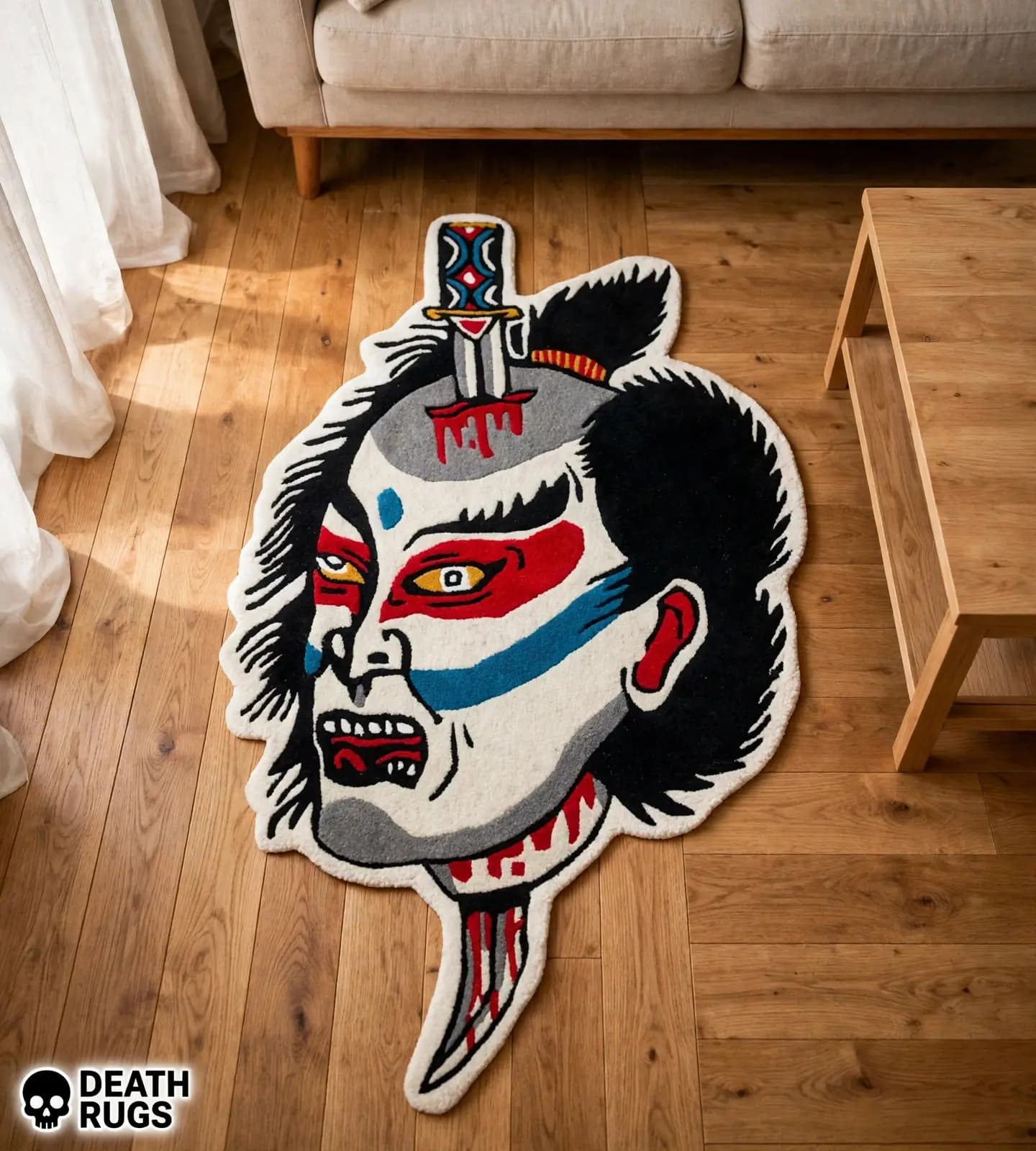 Samurai Dagger Head Rugs thumbnail 4