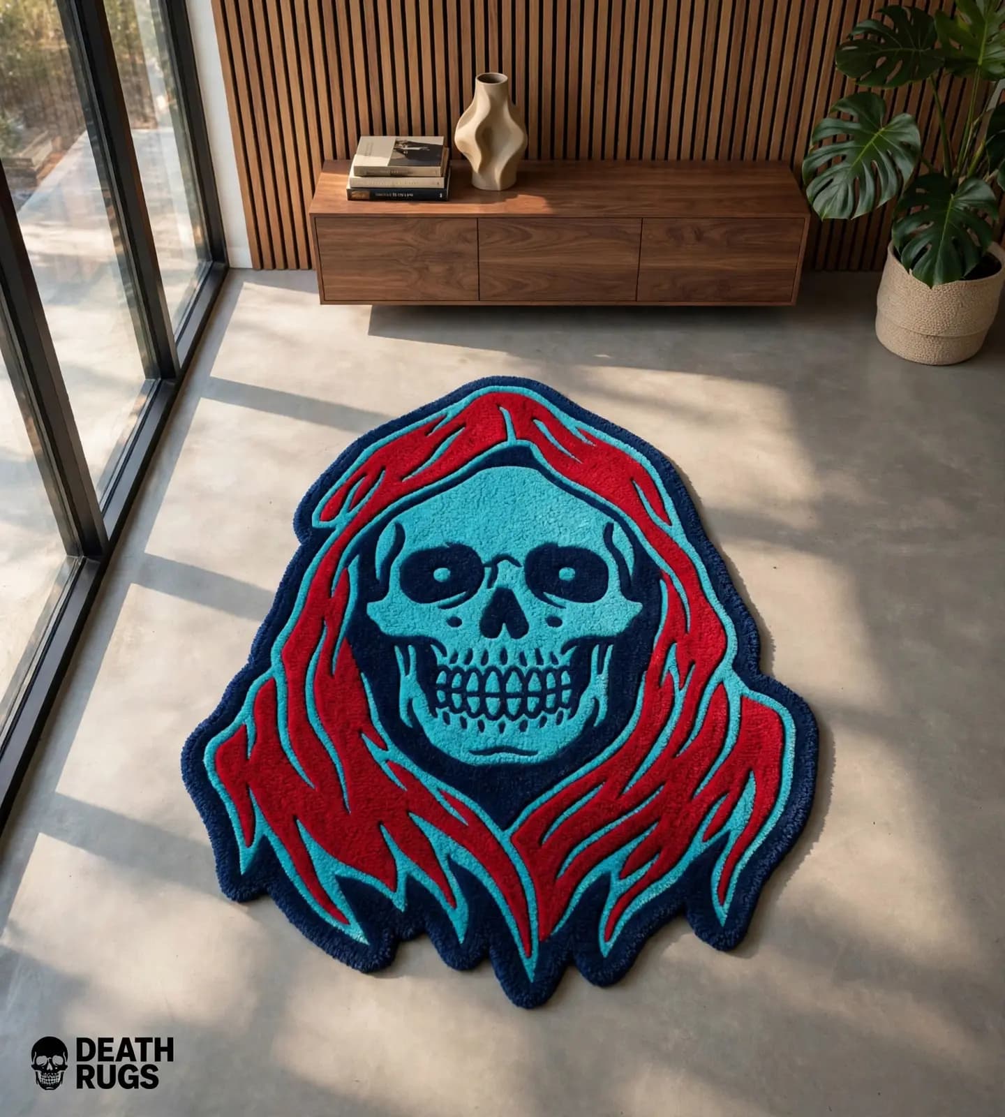 Neon Phantom Reaper Rugs alternate