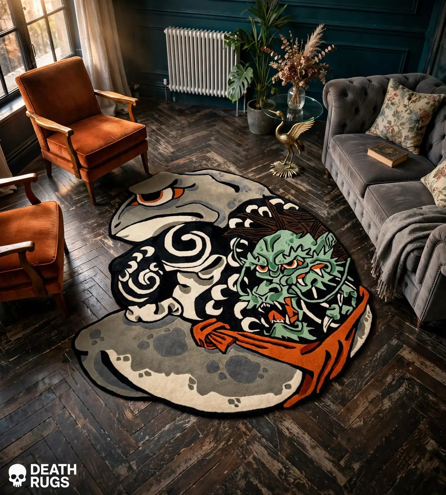 Toad Sage Dragon Rugs thumbnail 6