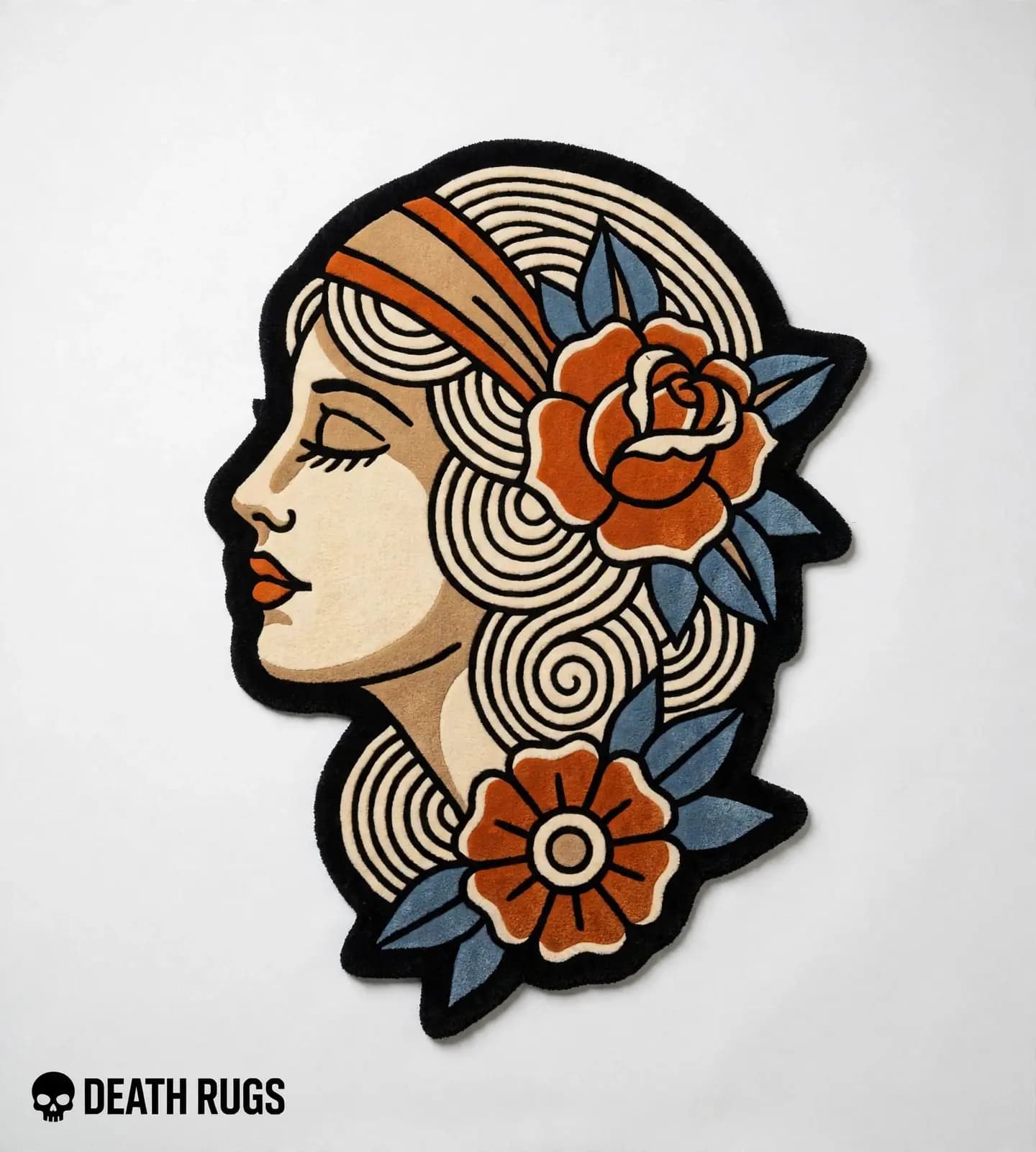 Traditional Rose Maiden Rugs